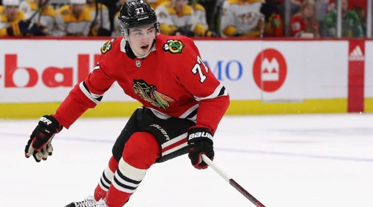 Canadiens send two draft picks to Blackhawks for Kirby Dach