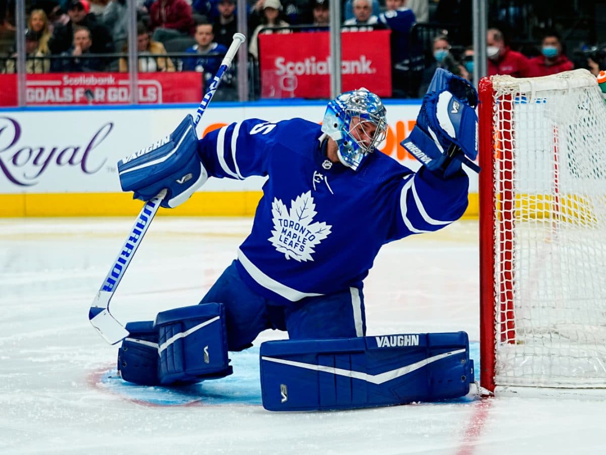 Leafs ship Petr Mrazek to Blackhawks in trade-down deal