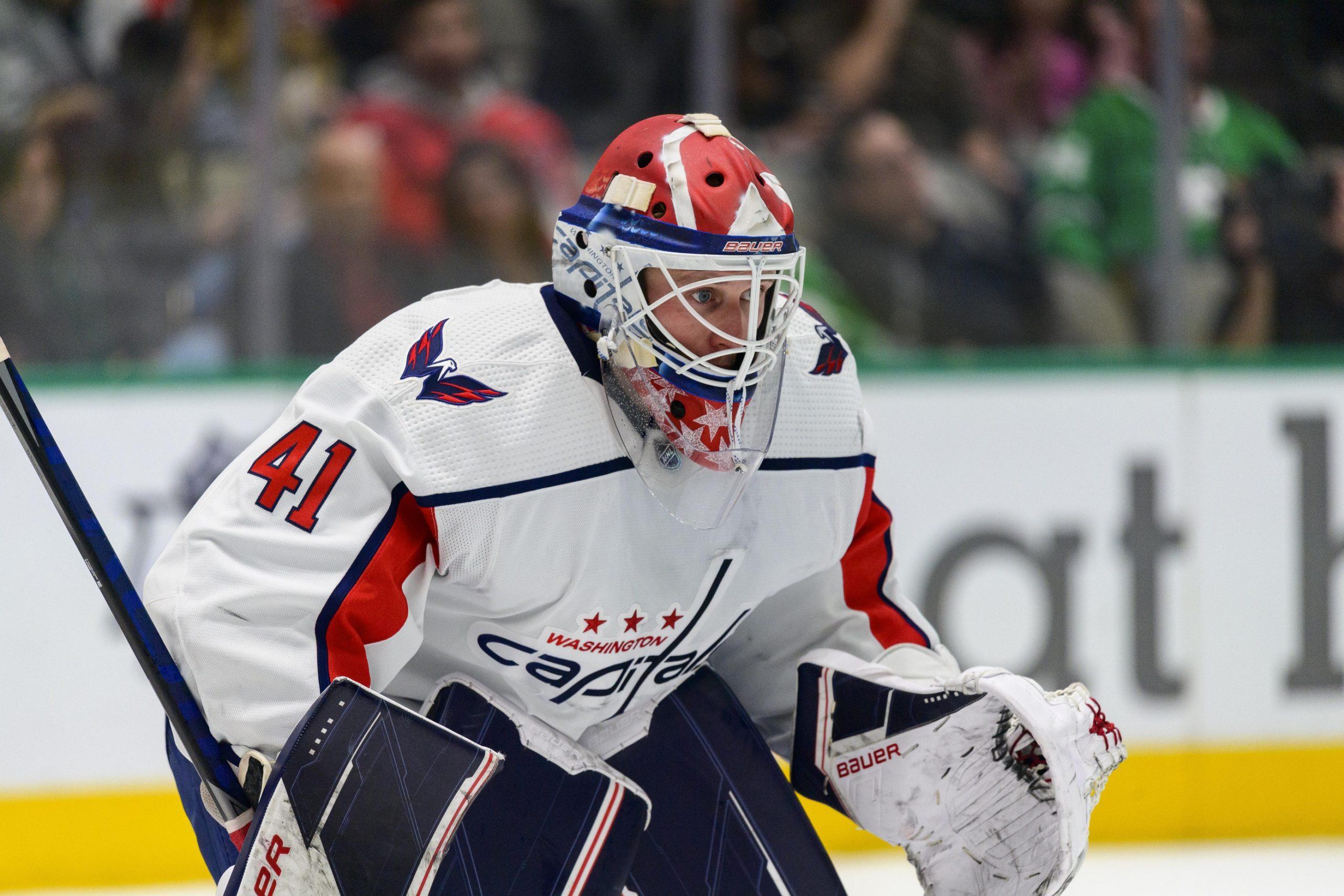 New Jersey Devils acquire Vitek Vanecek from Washington Capitals