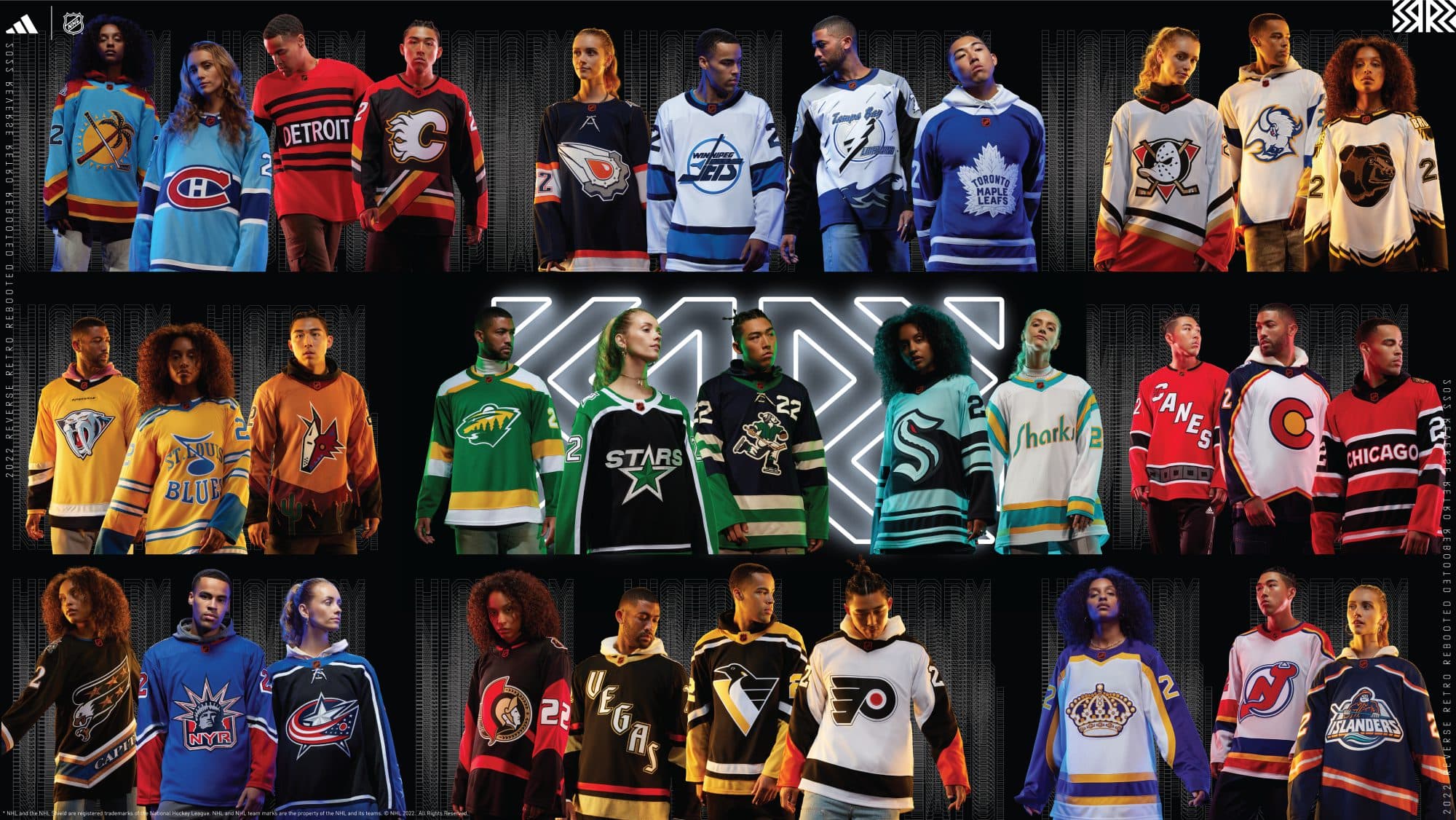 Ranking all 32 2022-23 NHL Reverse Retro jerseys