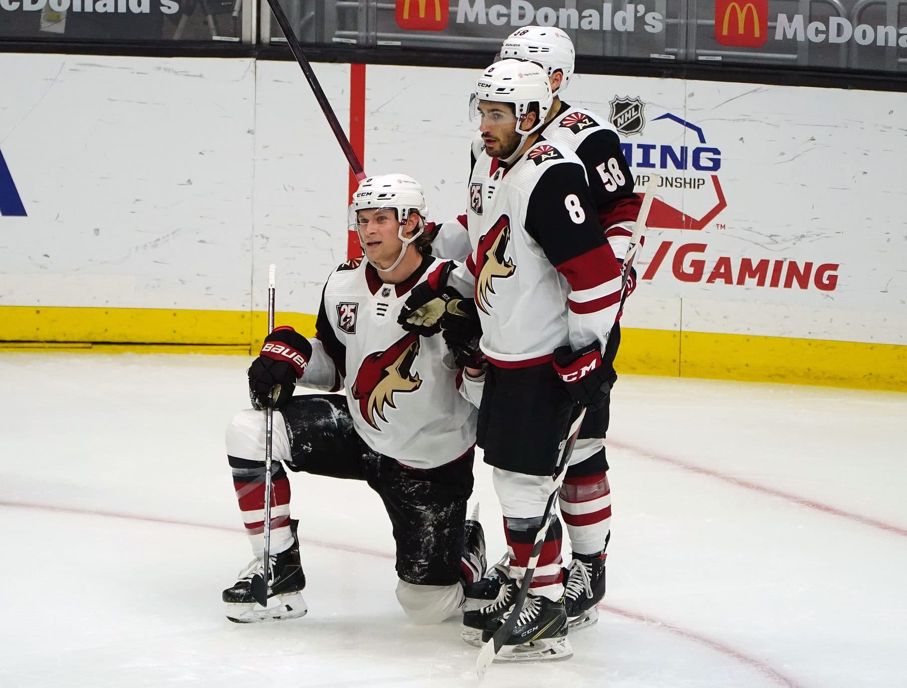 Arizona Coyotes’ Nick Schmaltz and Jakob Chychrun set to return next week