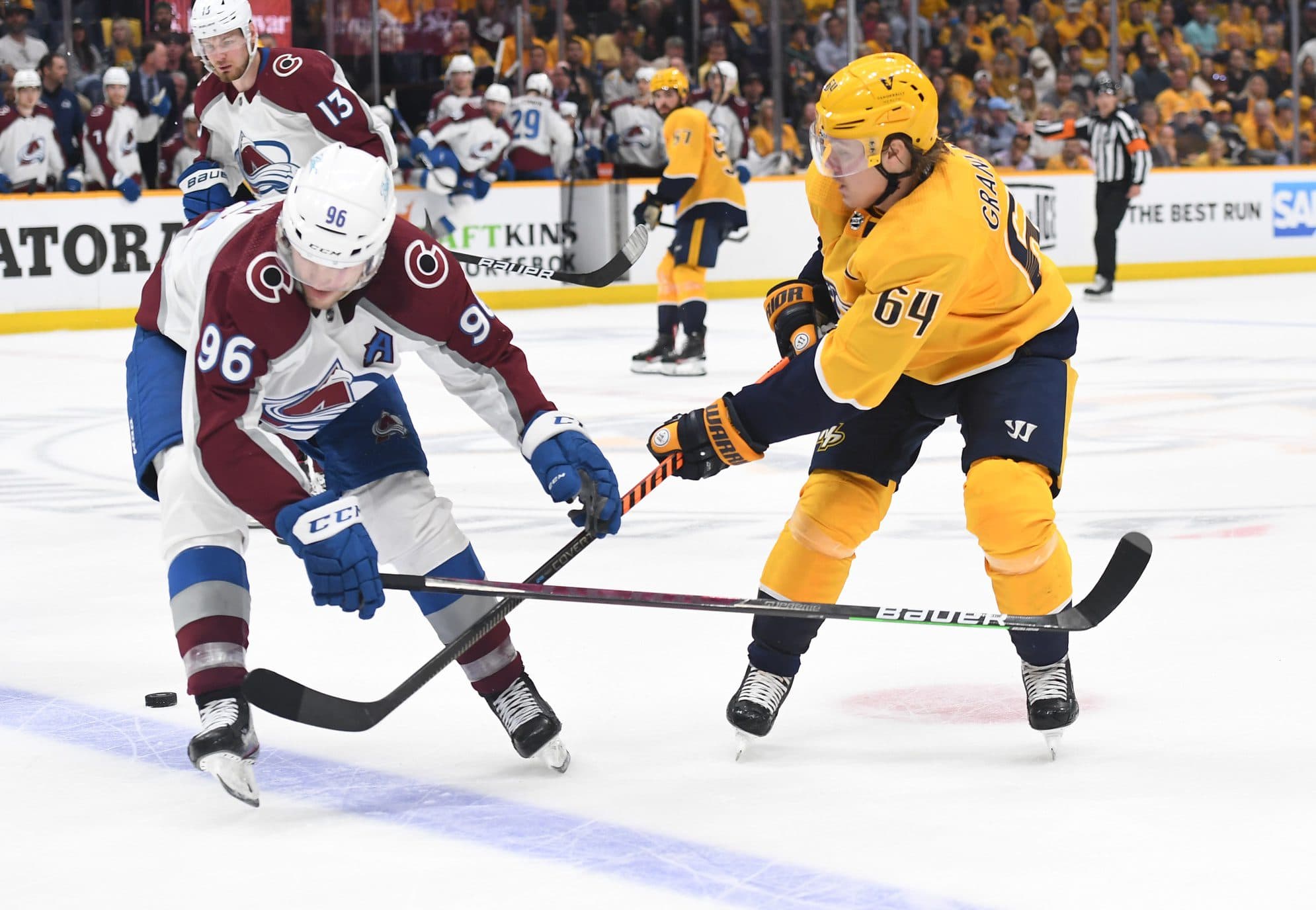 Game between Nashville Predators, Colorado Avalanche postponed due to arena water main break