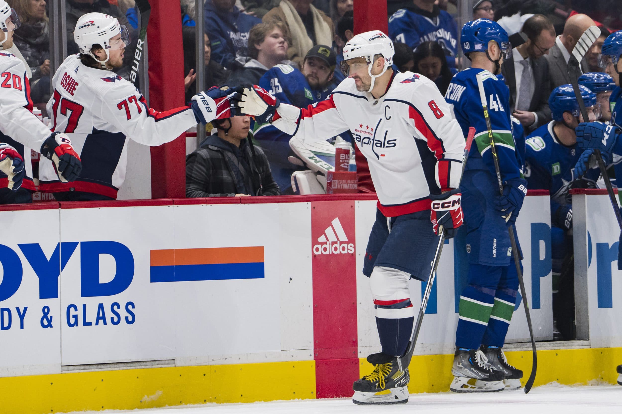 Washington Capitals’ Alex Ovechkin breaks NHL record for most road goals