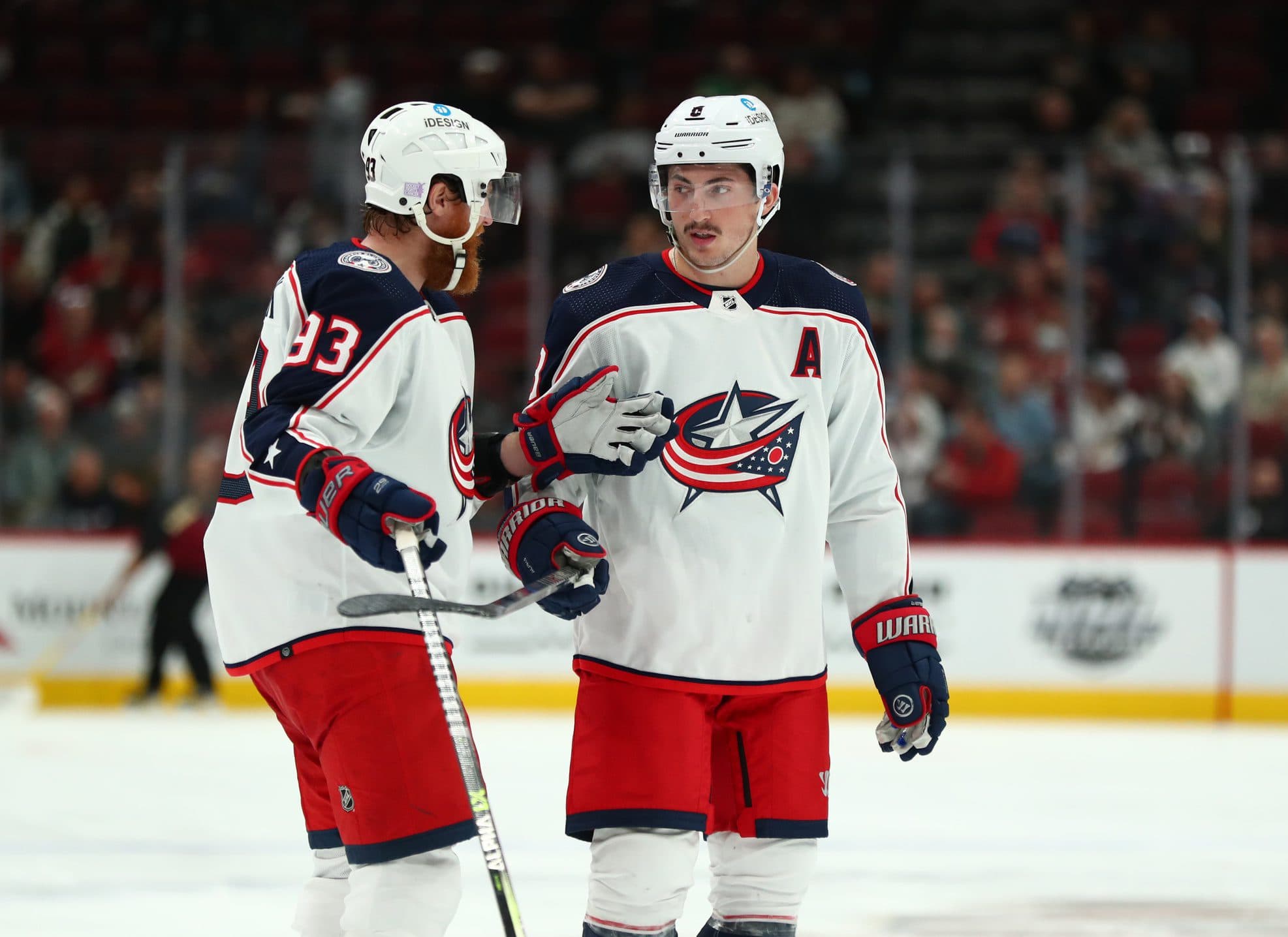 Columbus Blue Jackets injury updates for Jakub Voracek, Jake Bean, and Zach Werenski