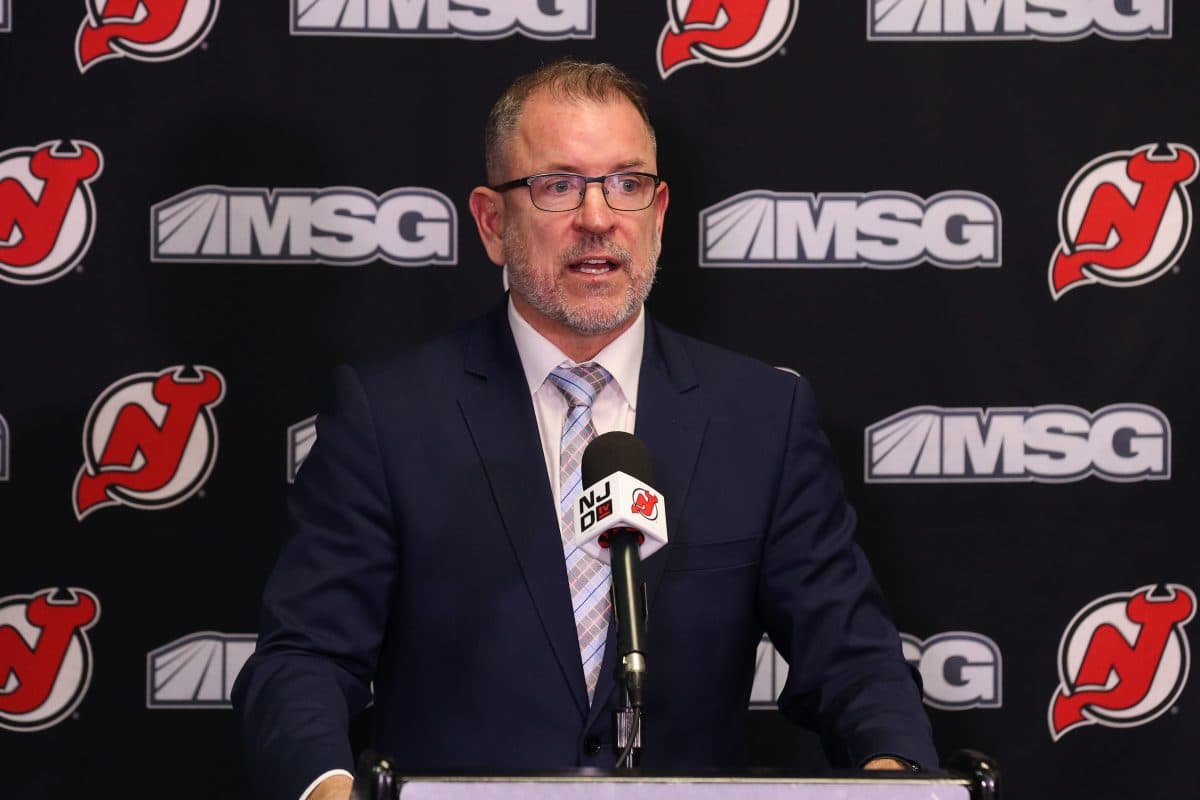 New Jersey Devils GM Tom Fitzgerald