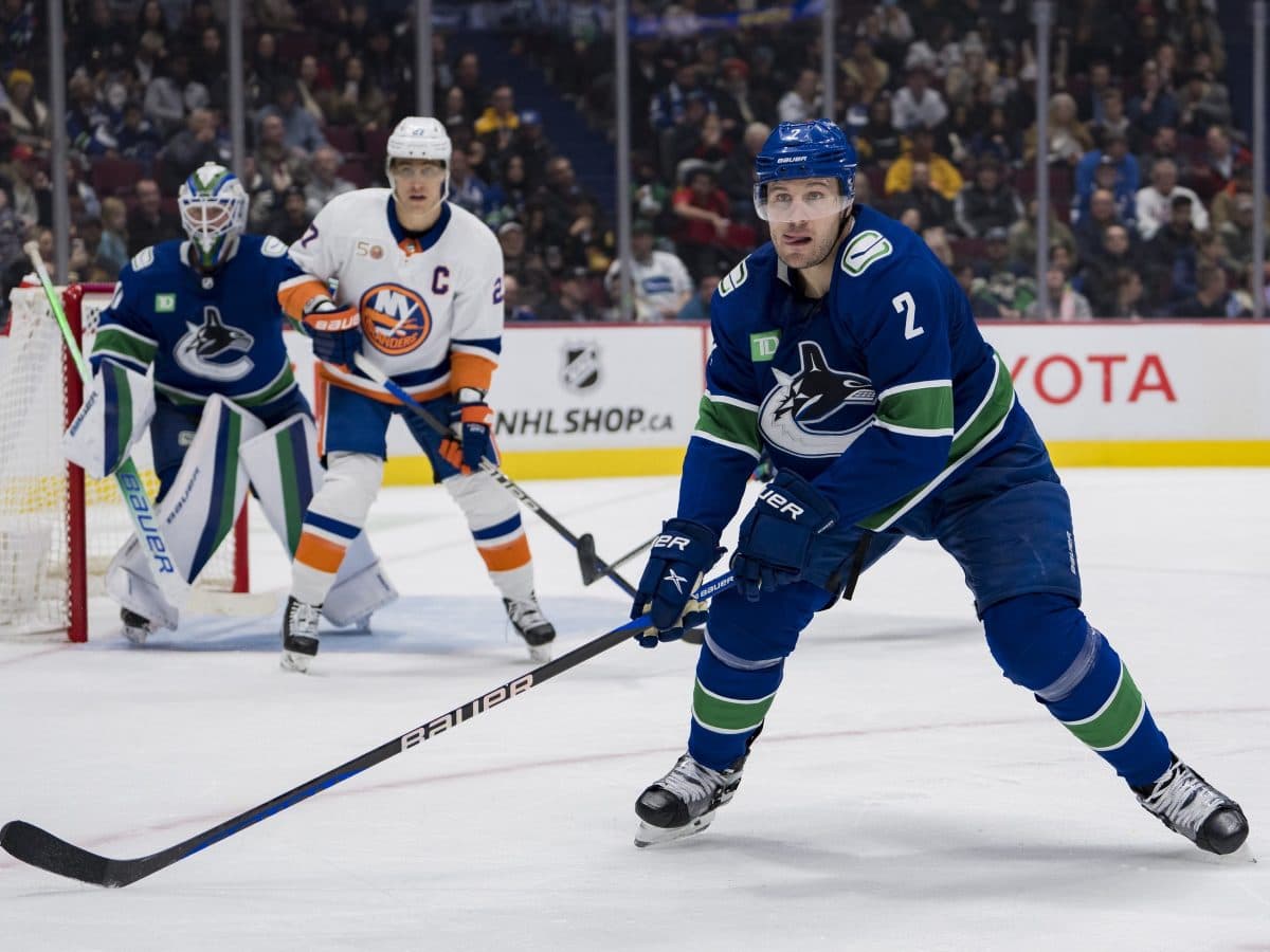 Vancouver Canucks defenseman Luke Schenn out with upper-body injury