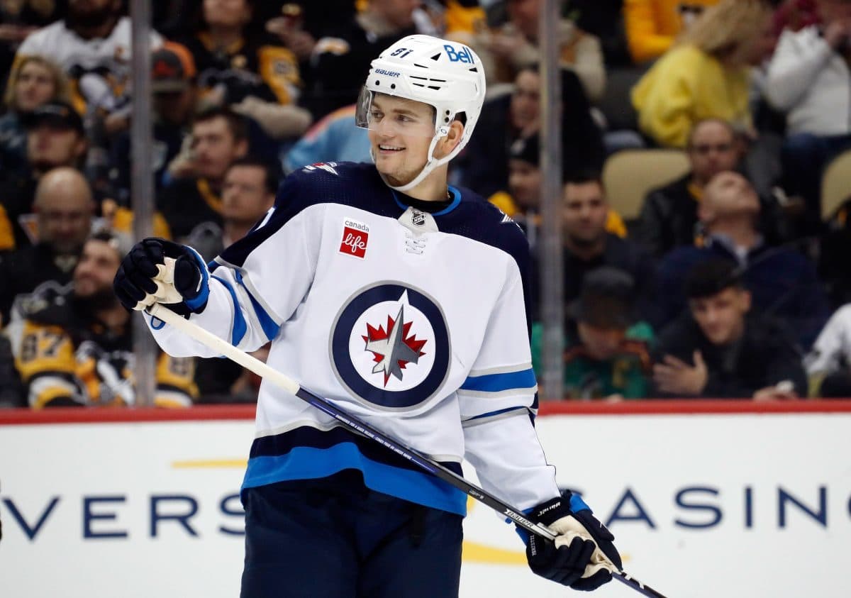 Winnipeg Jets’ Cole Perfetti placed on IR with upper-body injury