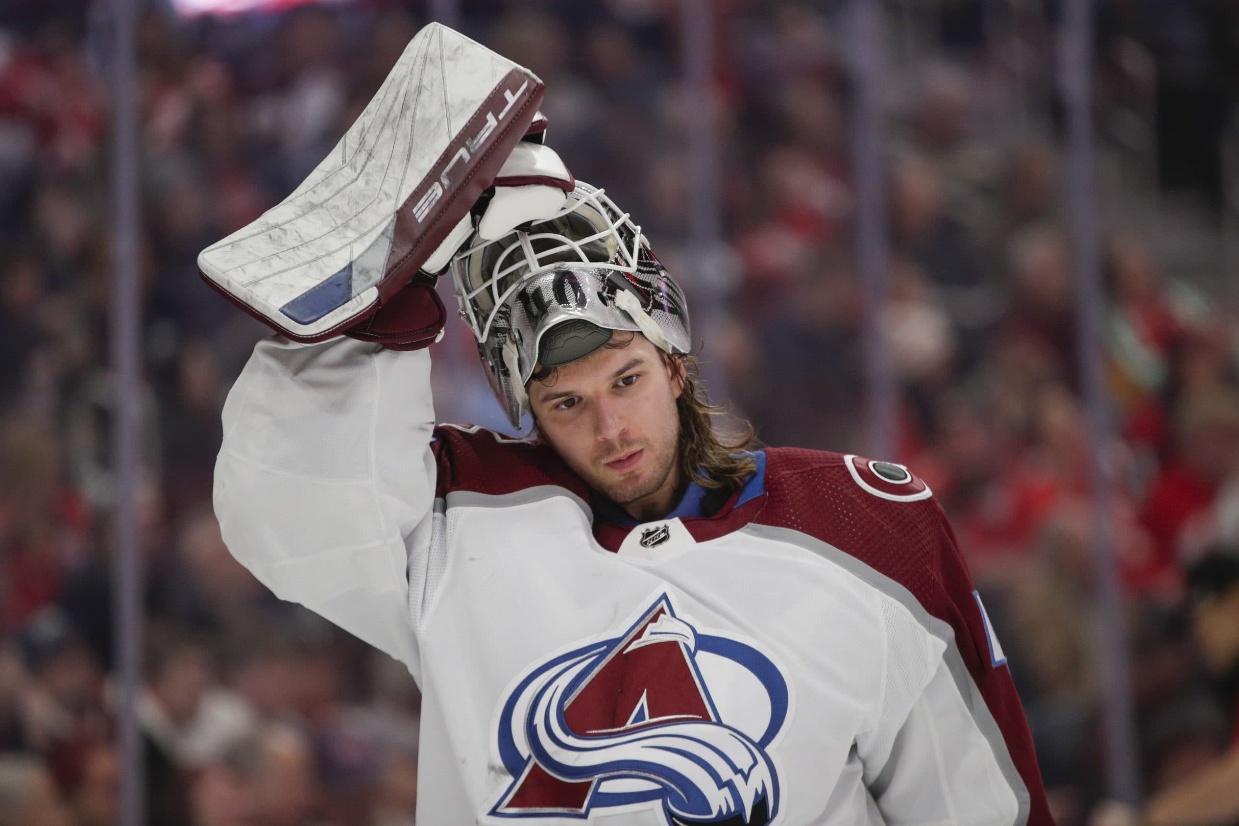 Avalanche’s Alexandar Georgiev out day-to-day with upper-body injury