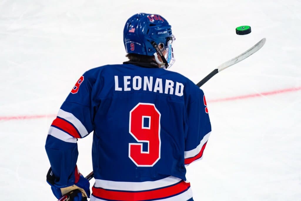 Ryan Leonard (Steven Ellis/Daily Faceoff)