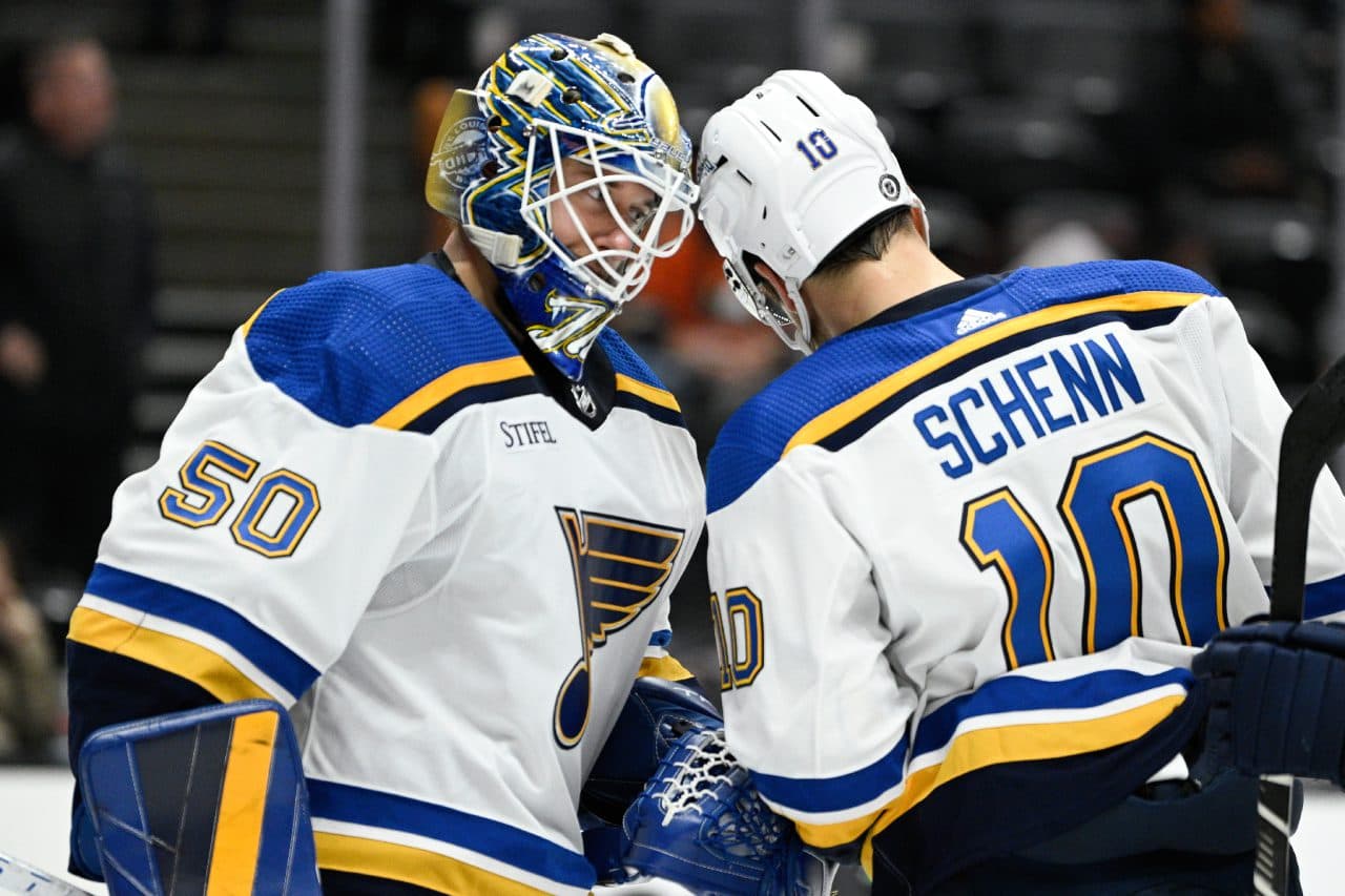 Jordan Binnington becomes St. Louis Blues’ all-time wins leader