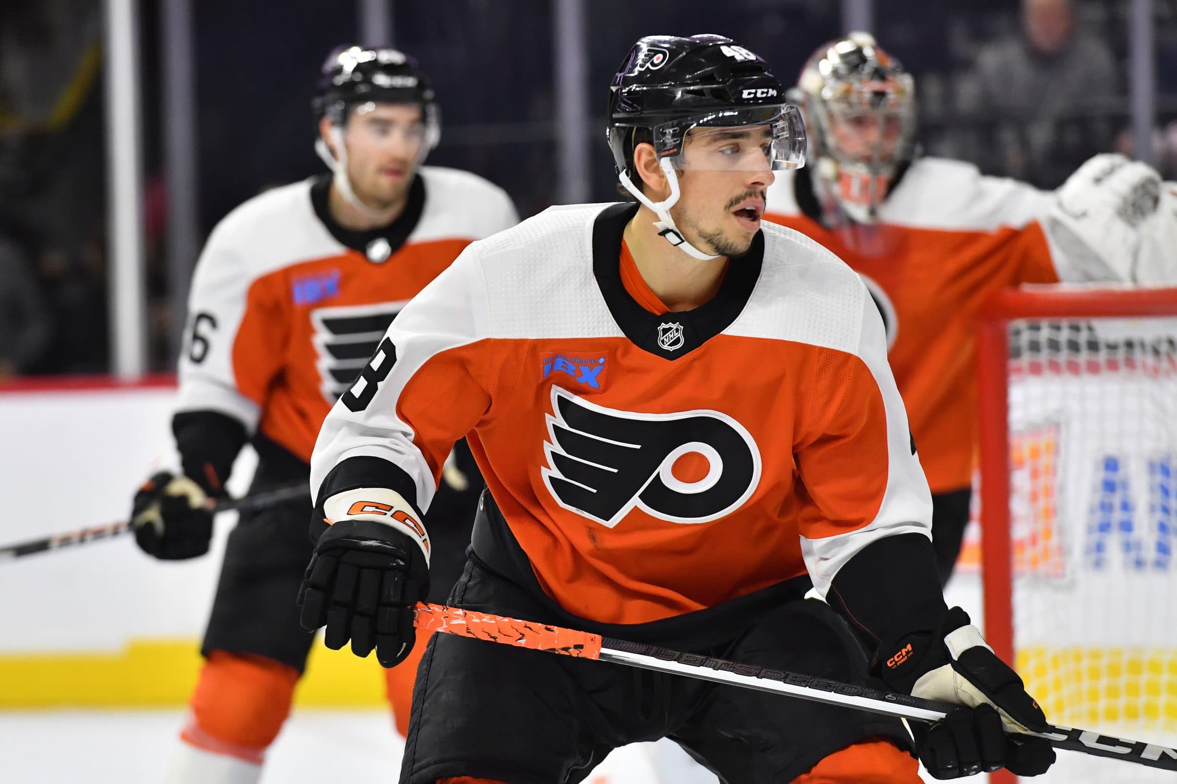 Despite struggles, the Flyers aren’t giving up on Morgan Frost