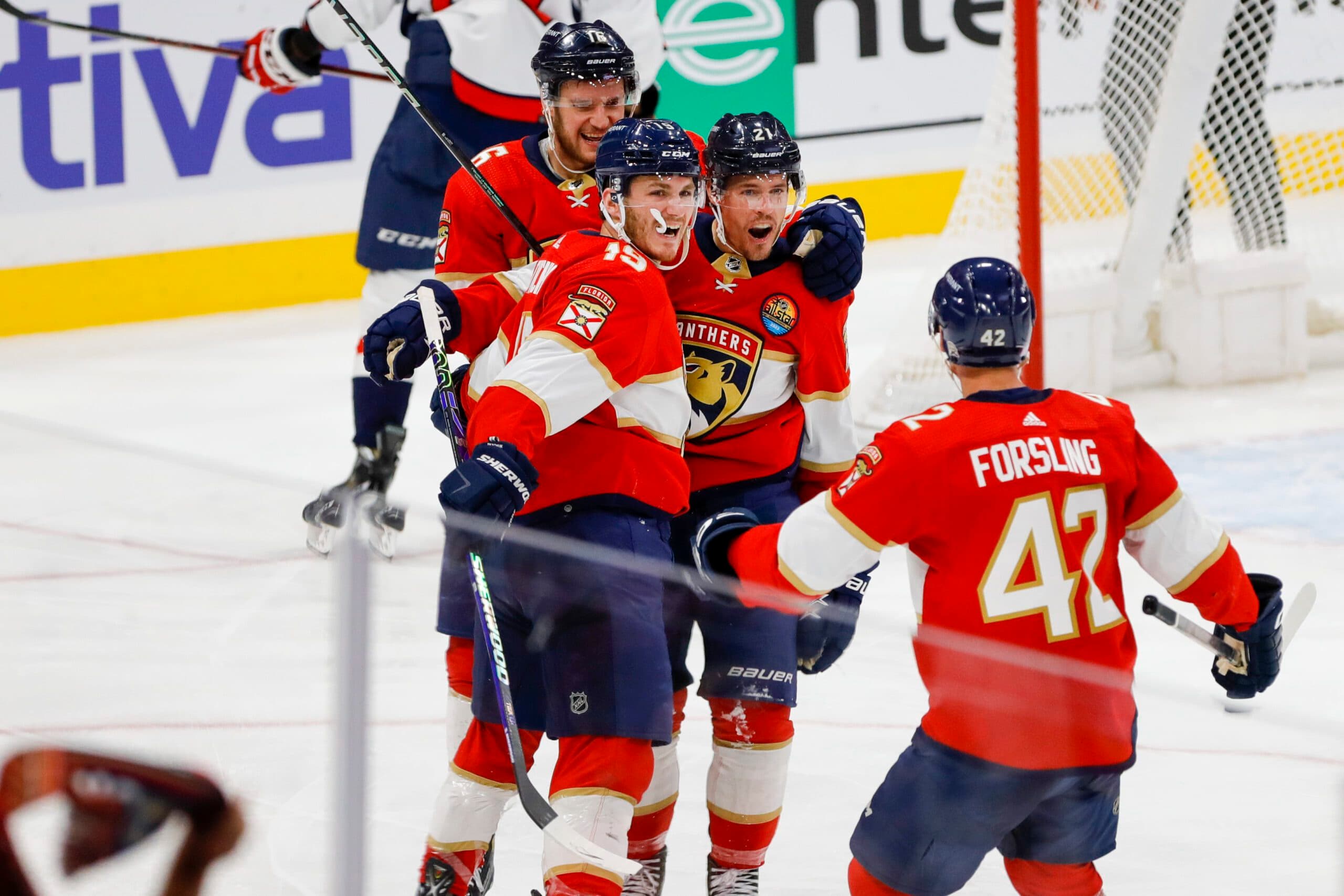 Florida Panthers’ Tkachuk, Forsling leave game against Hurricanes injured