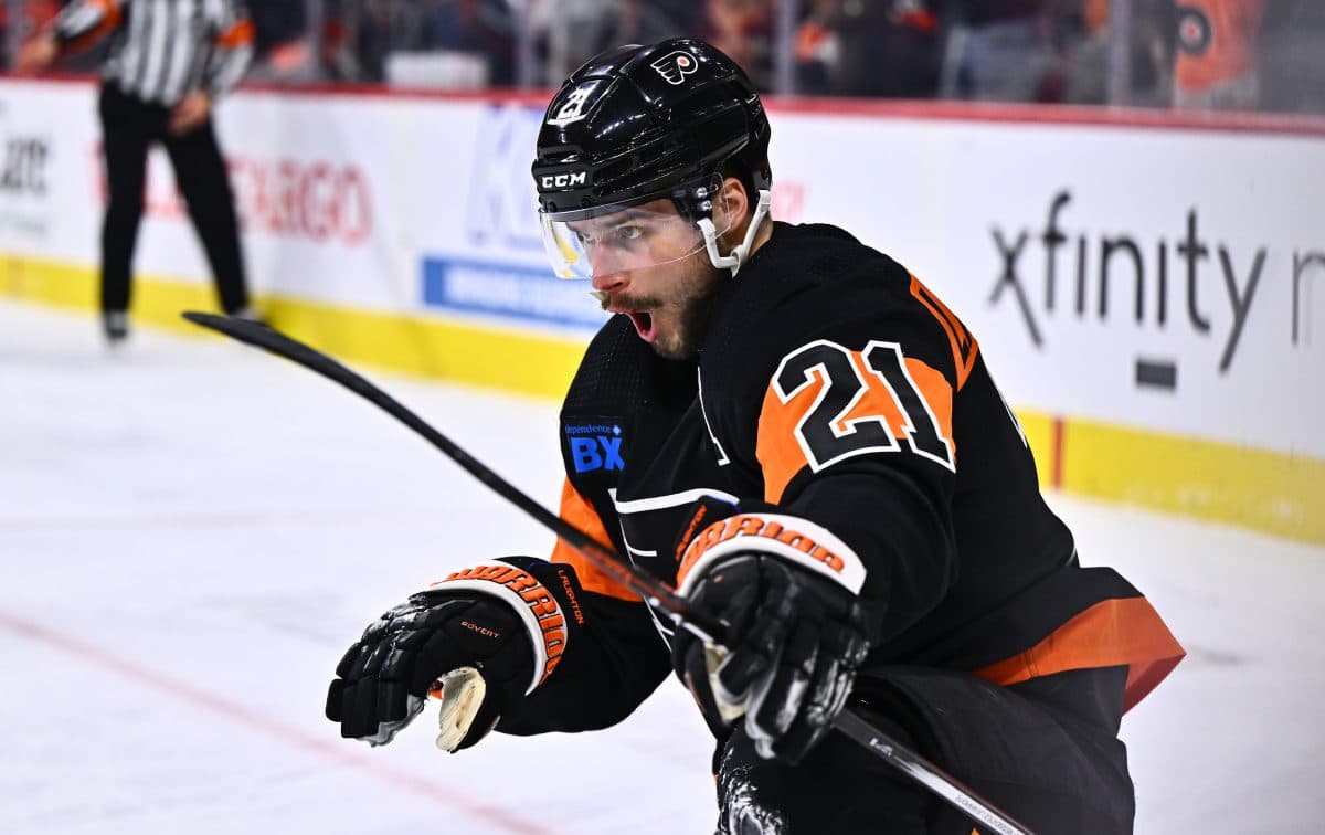 Maple Leafs acquire Scott Laughton, picks, from Flyers for Nikita Grebenkin, first-round pick