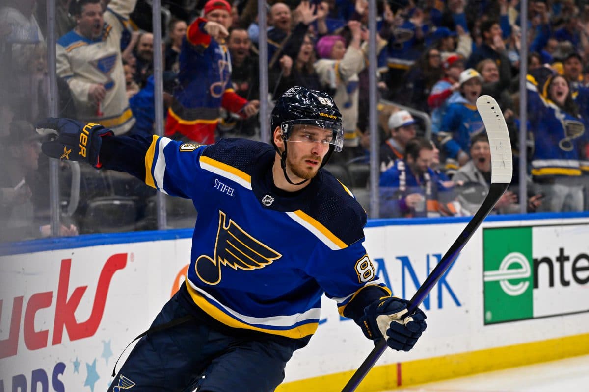 St. Louis Blues sign Pavel Buchnevich to six-year extension with $8 million AAV