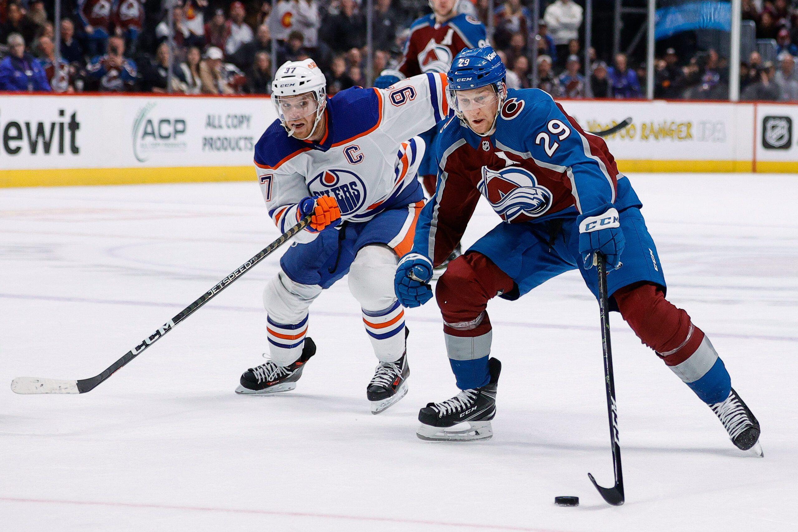 Connor McDavid and Nathan MacKinnon for DraftKings promo and FanDuel promo North Carolina 4.18