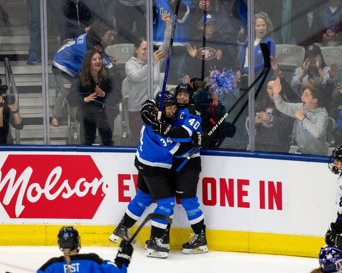 Turnbull scores twice as PWHL Toronto takes Game 1 over Minnesota with 4-0 win