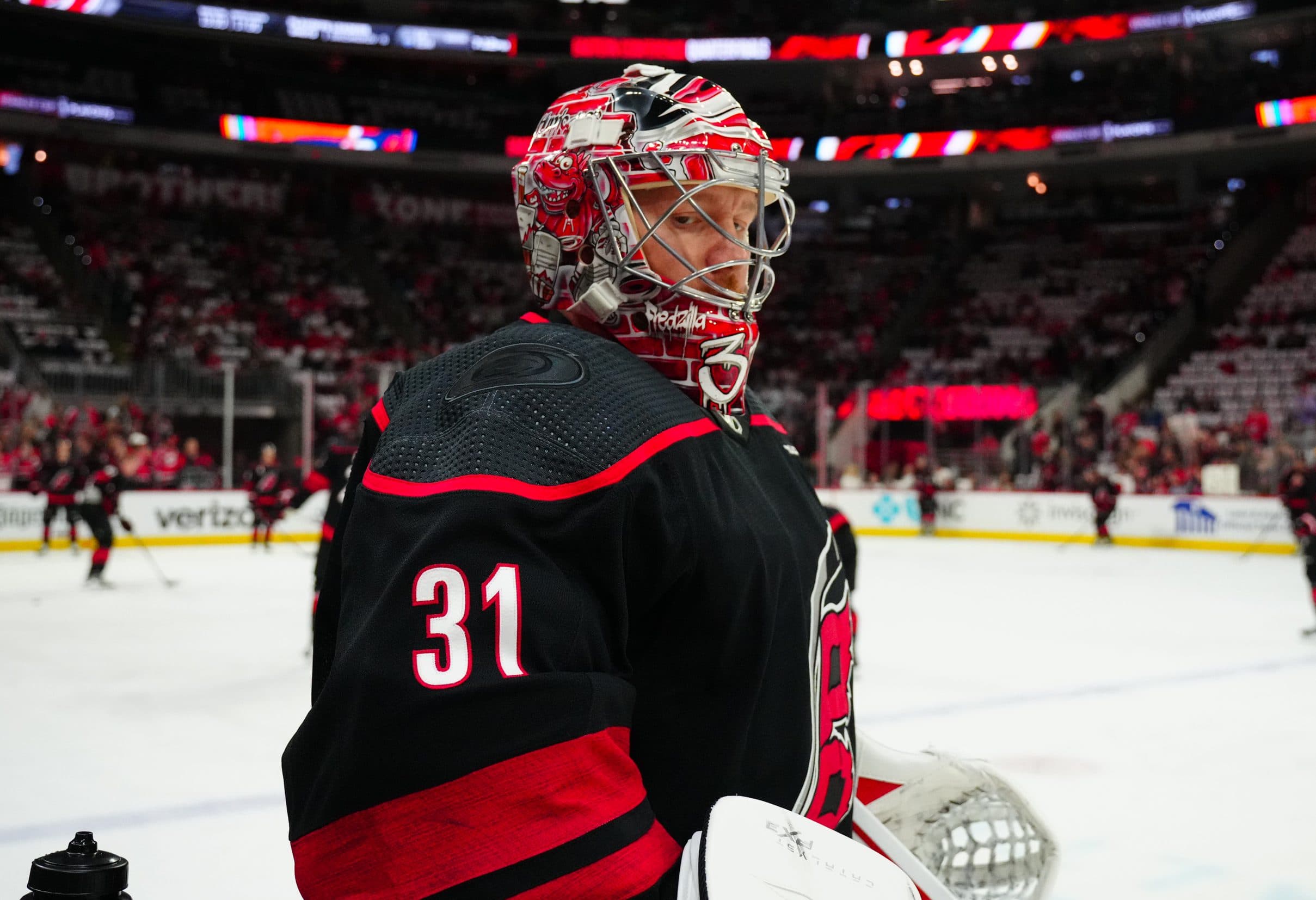 Hurricanes’ Frederik Andersen out week-to-week with lower-body injury