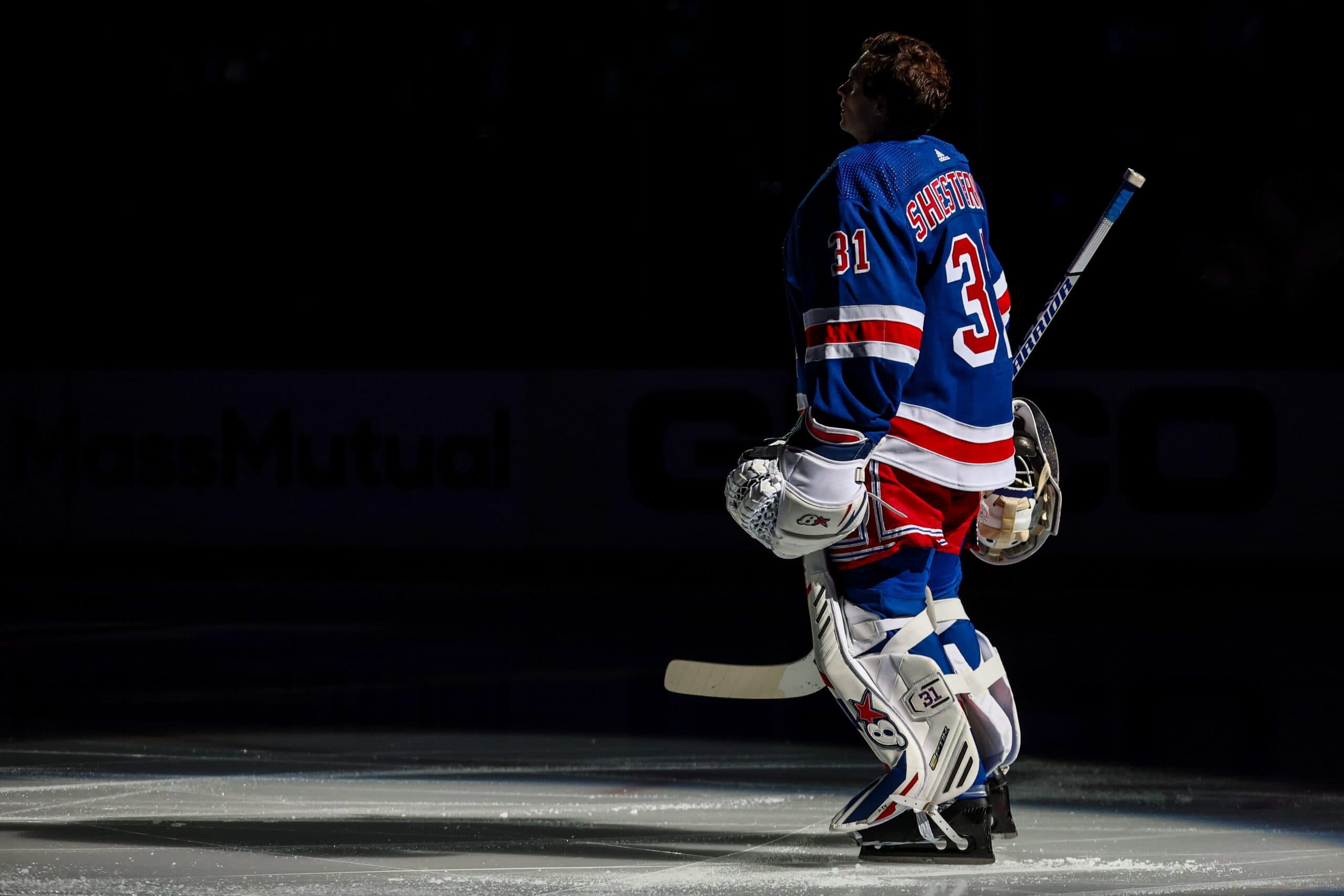 If Igor Shesterkin is the NHL’s top goaltender, will he be paid like one?