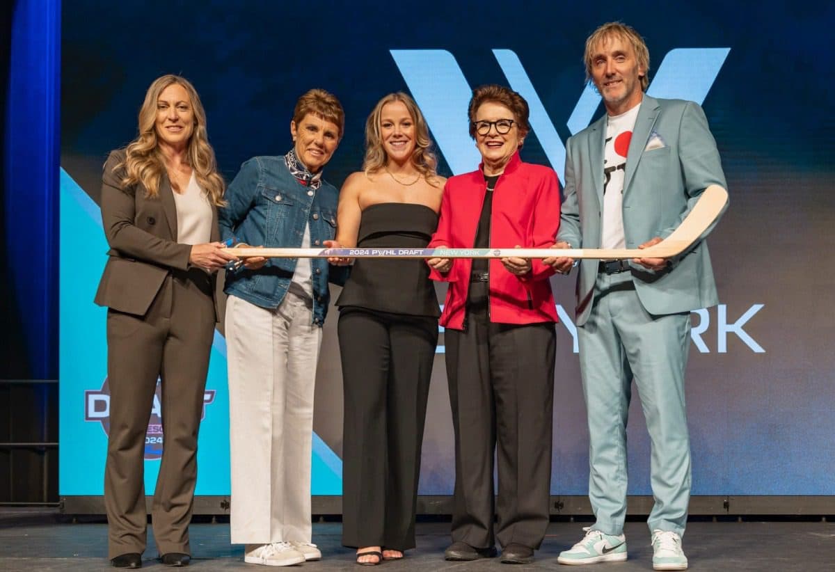 Jayna Hefford, Ilana Kloss, Sarah Fillier, Billie Jean King, Pascal Daoust