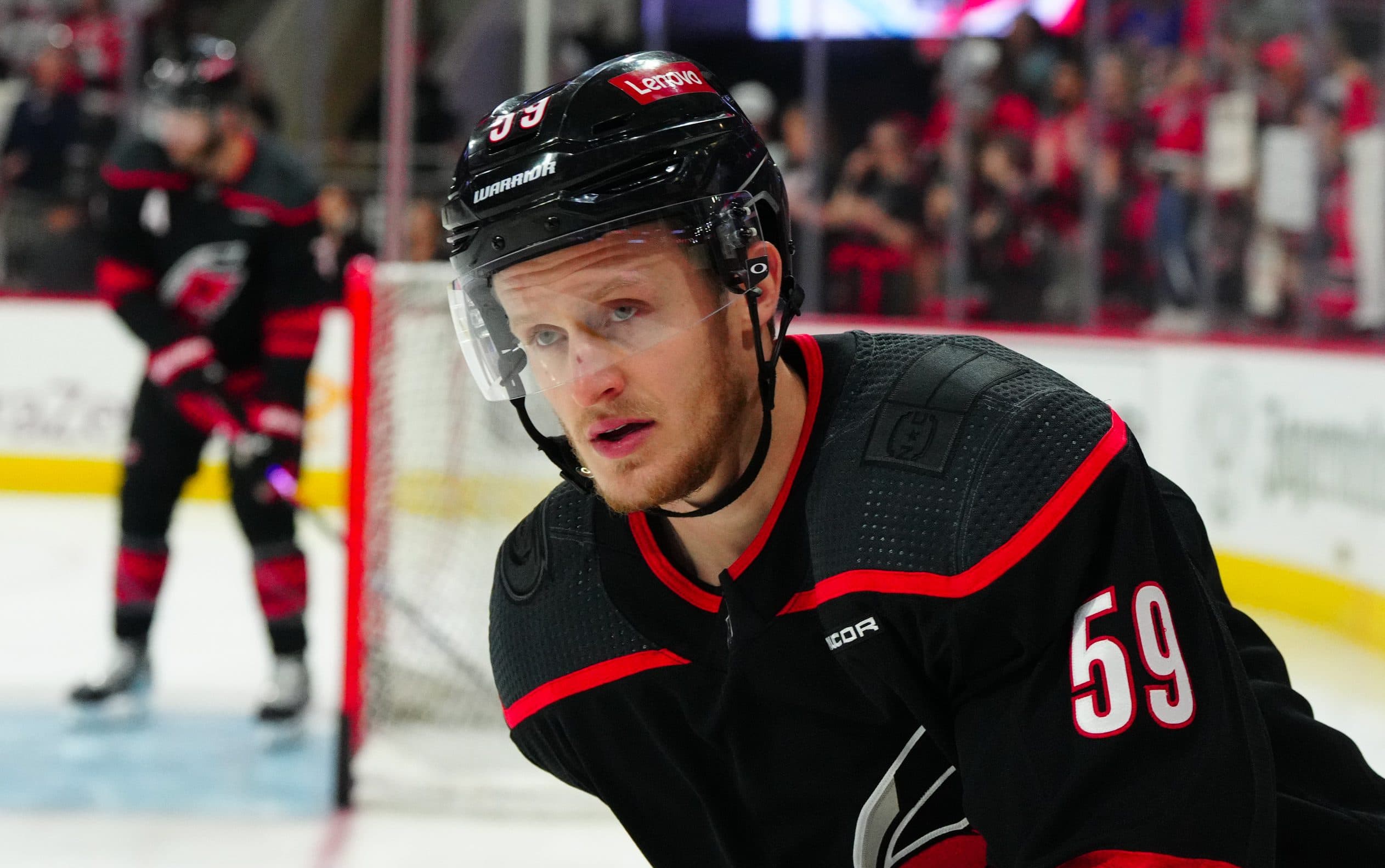 Carolina Hurricanes left winger Jake Guentzel