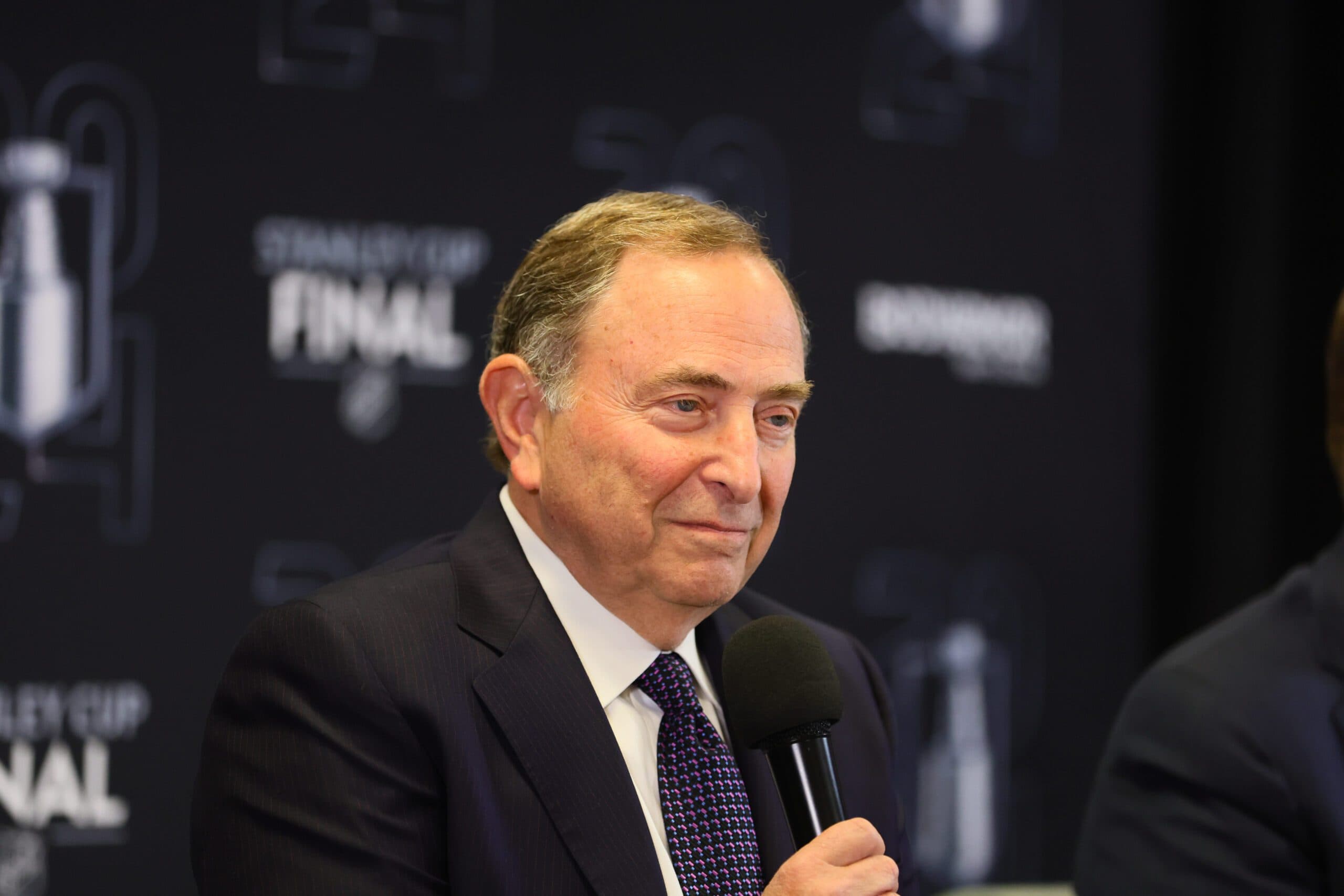 NHL commissioner Gary Bettman