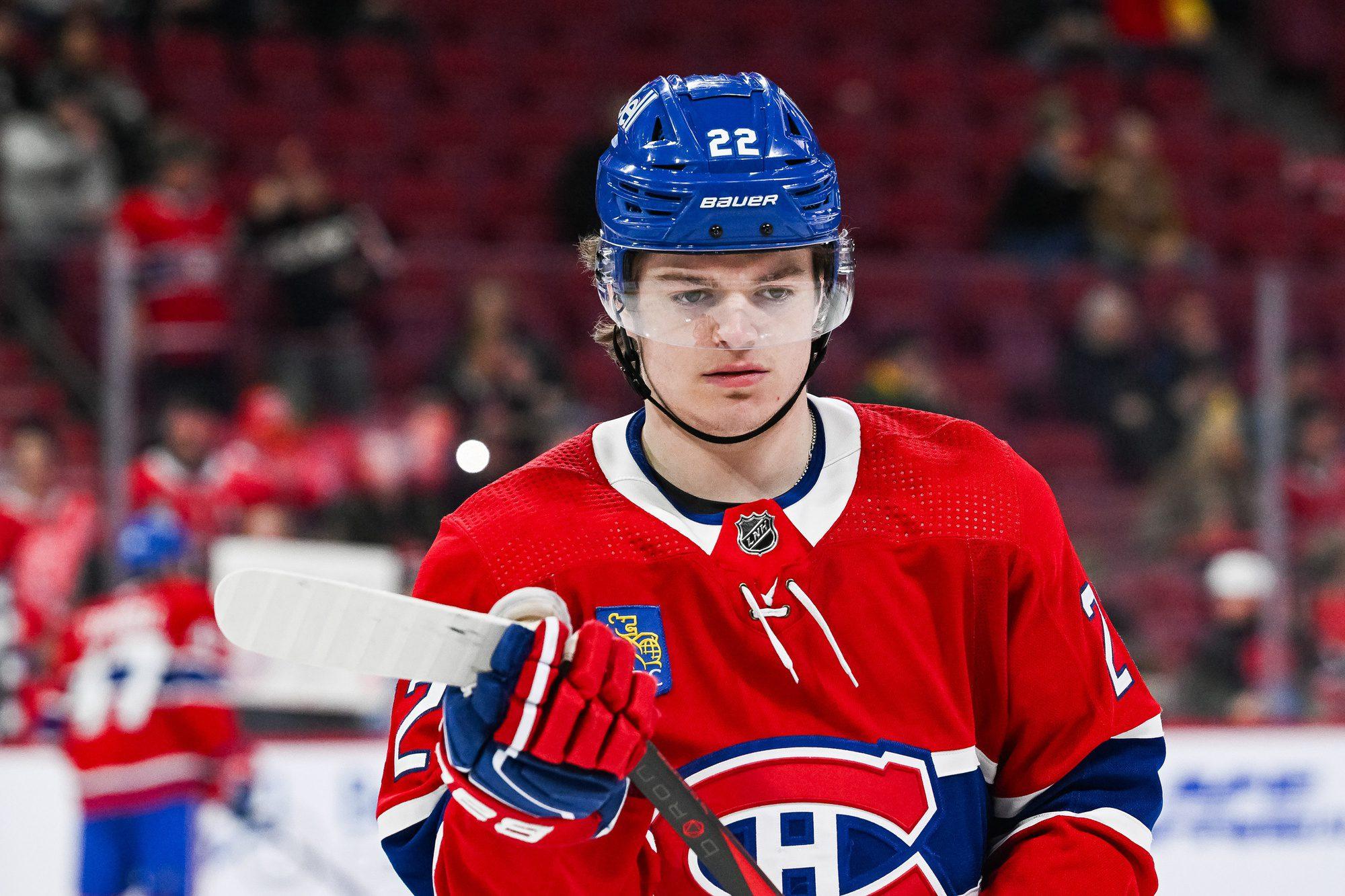 Canadiens winger Cole Caufield to wear No. 13 jersey in honor of Johnny Gaudreau