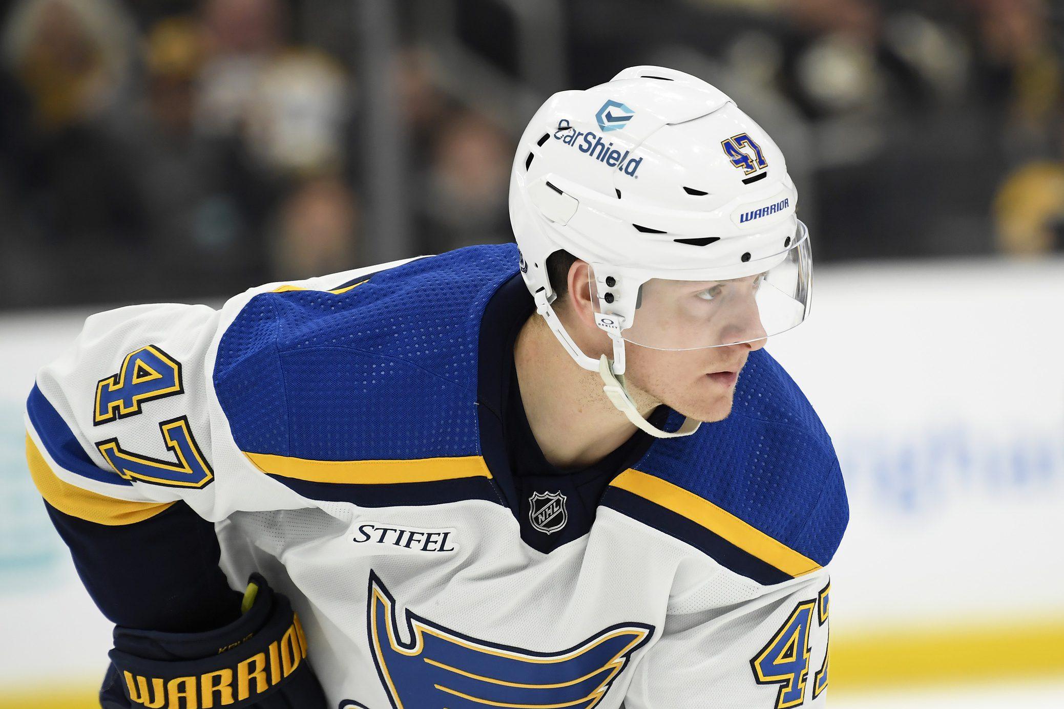 St. Louis Blues defenseman Torey Krug