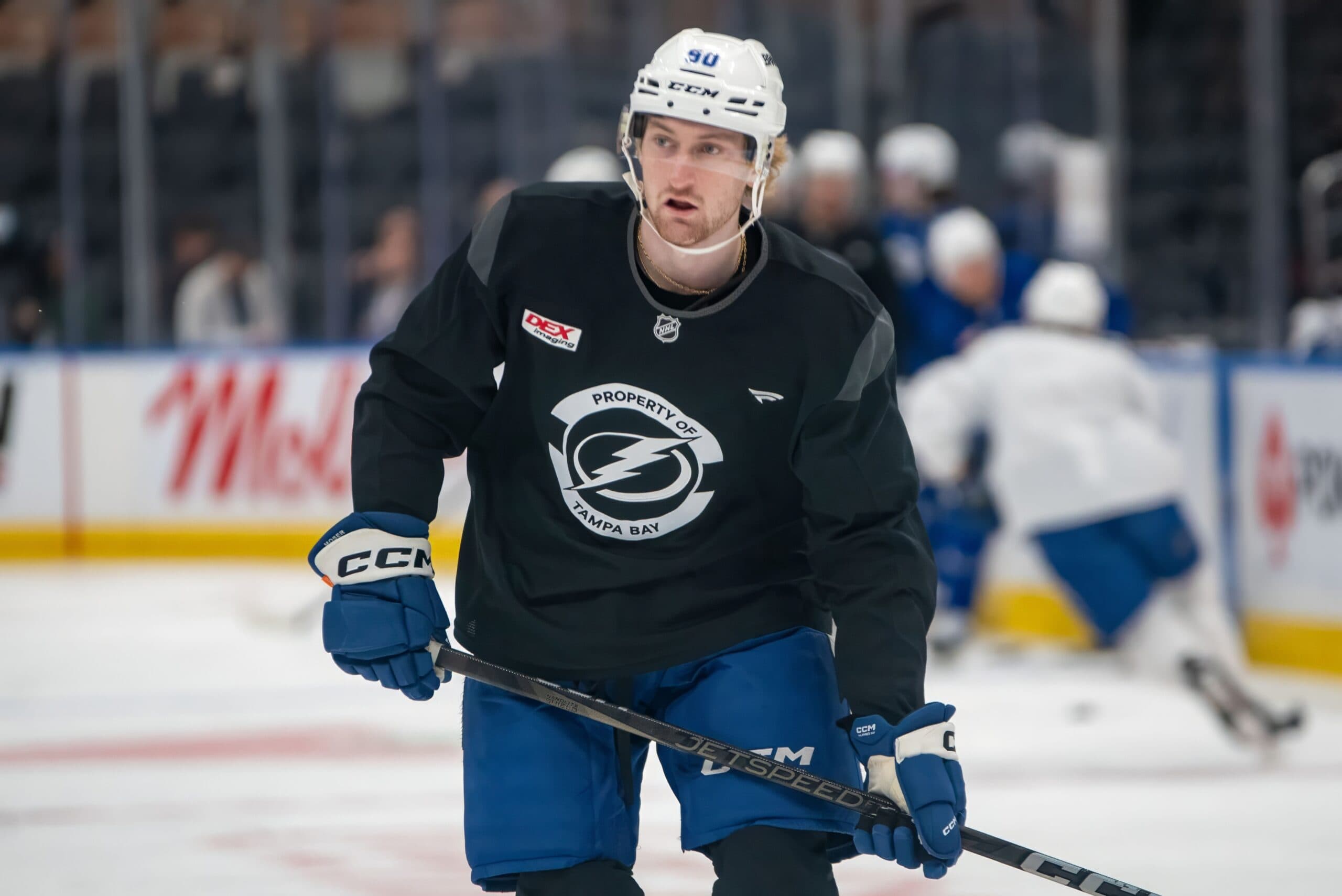 Lightning’s J.J Moser expected to return to lineup Sunday after missing two months