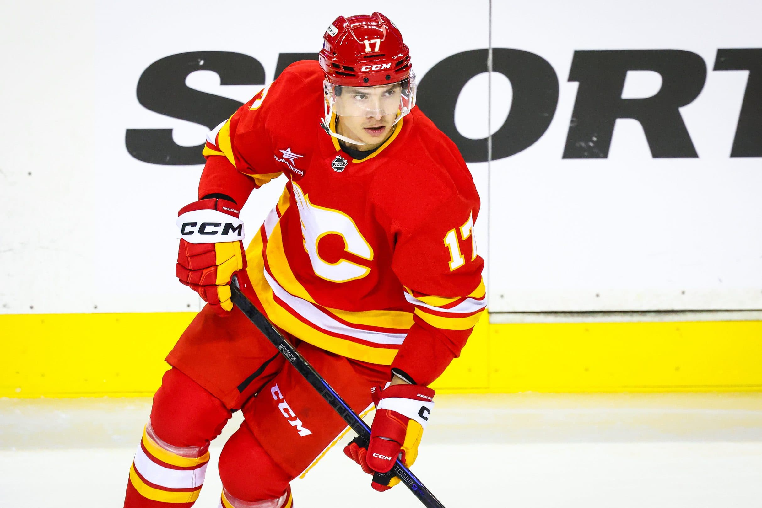 Calgary Flames place forward Yegor Sharangovich on injured reserve