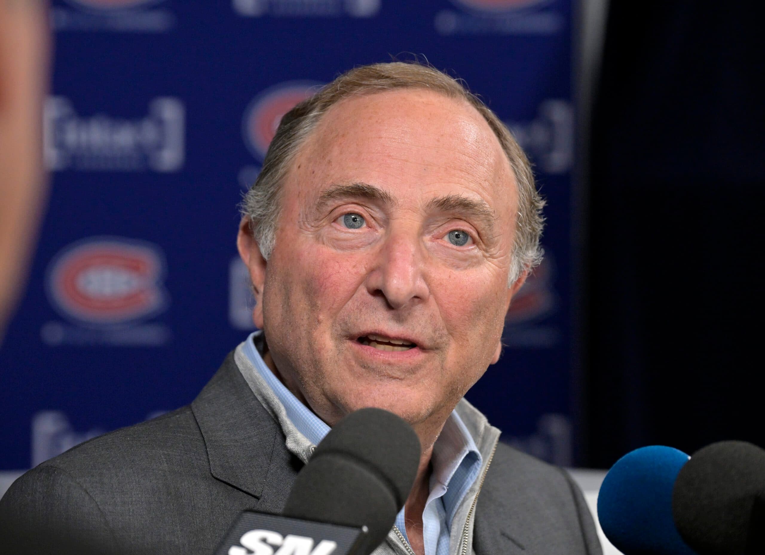 ‘This is coming down to the wire’: Gary Bettman on 2026 Olympic arena construction concerns