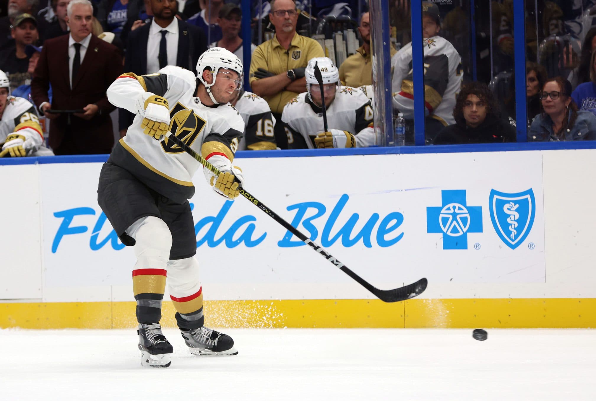 Golden Knights’ Pavel Dorofeyev returns for Game 3 versus Oilers; Brayden McNabb day-to-day