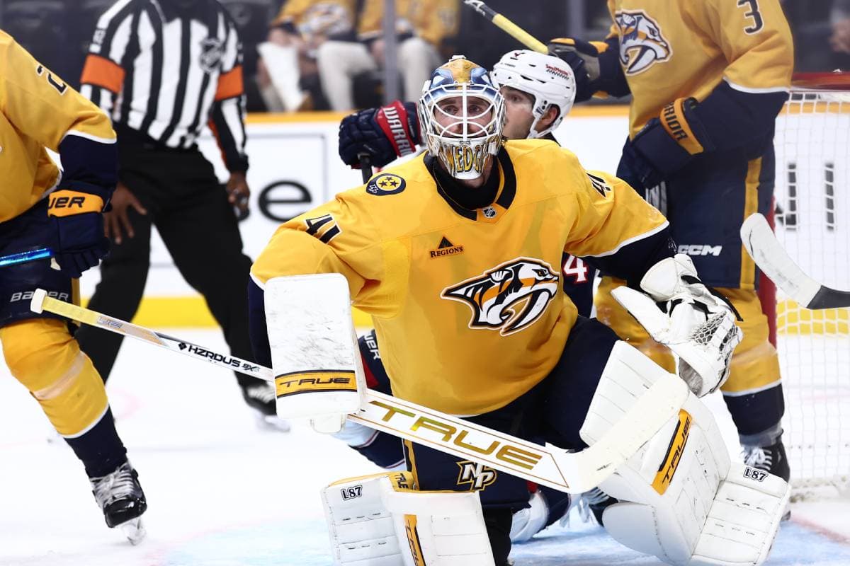 Avalanche acquire Scott Wedgewood from Predators for Justus Annunen, draft pick