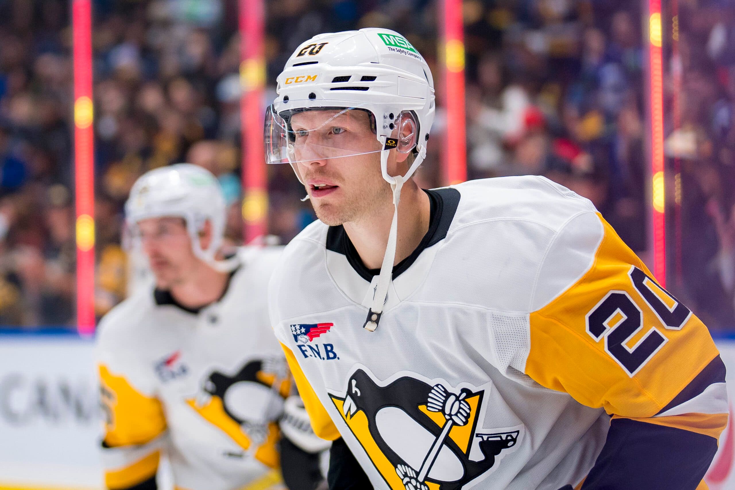 Penguins forward Lars Eller.