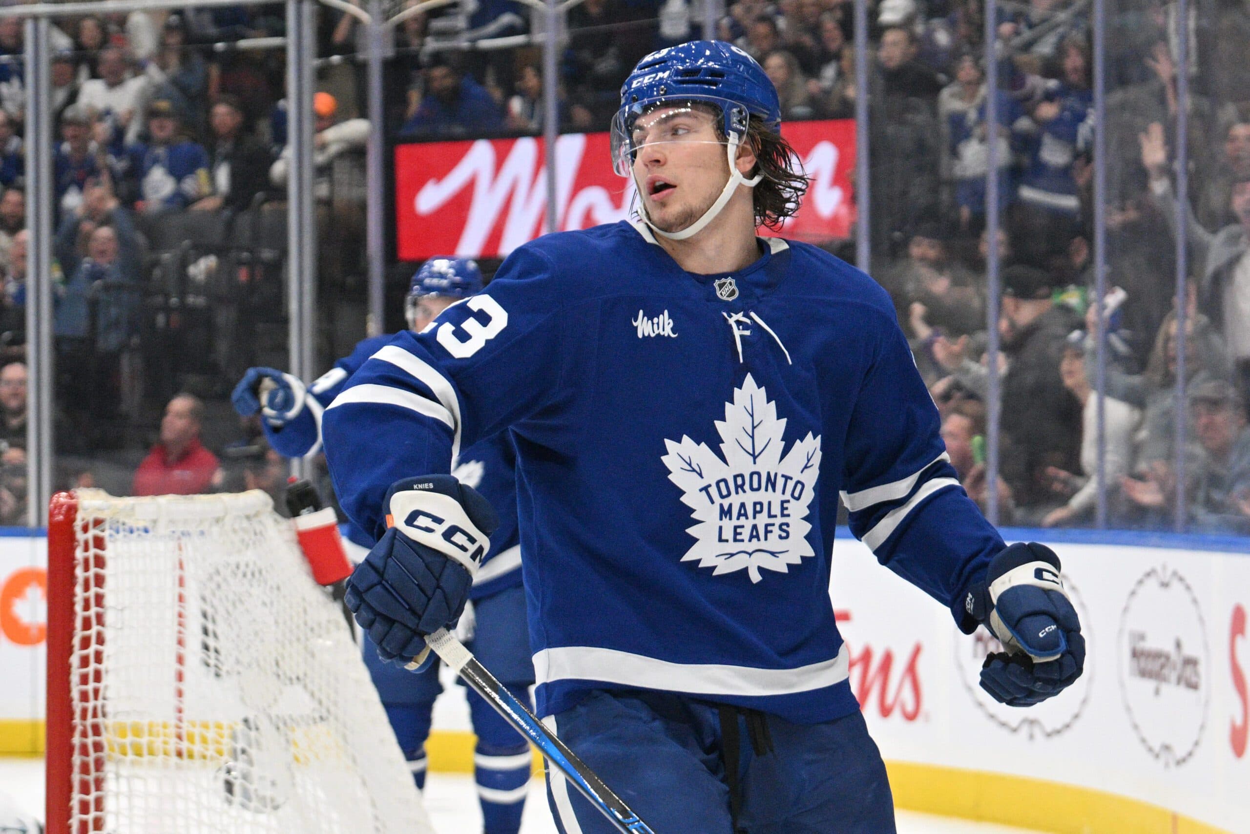 Toronto Maple Leafs left winger Matthew Knies