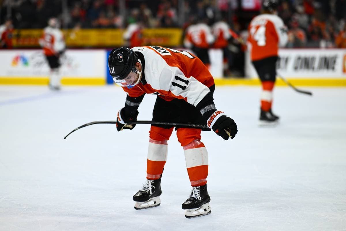 Philadelphia Flyers center Travis Konecny.