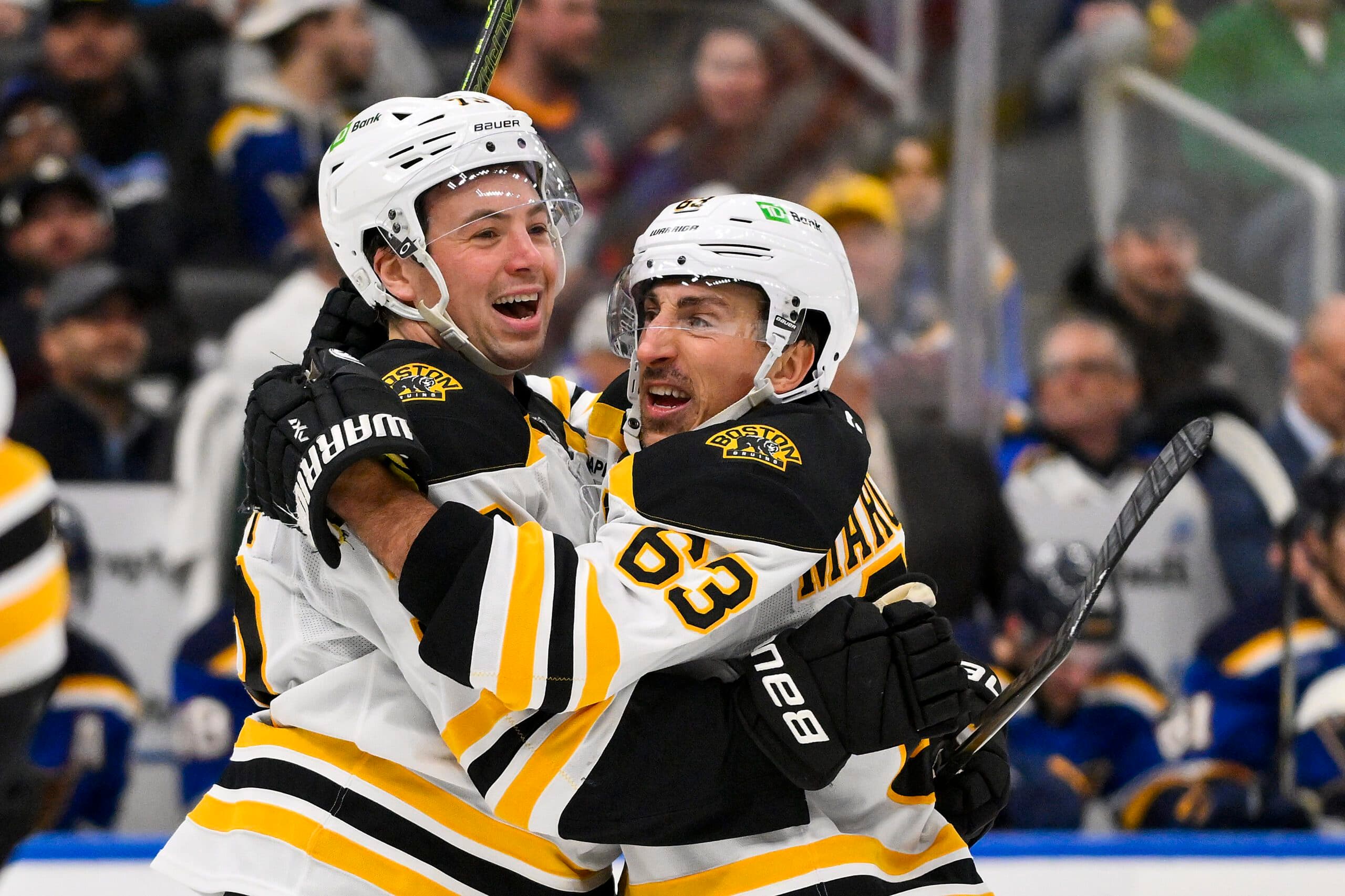 Charlie McAvoy & Brad Marchand