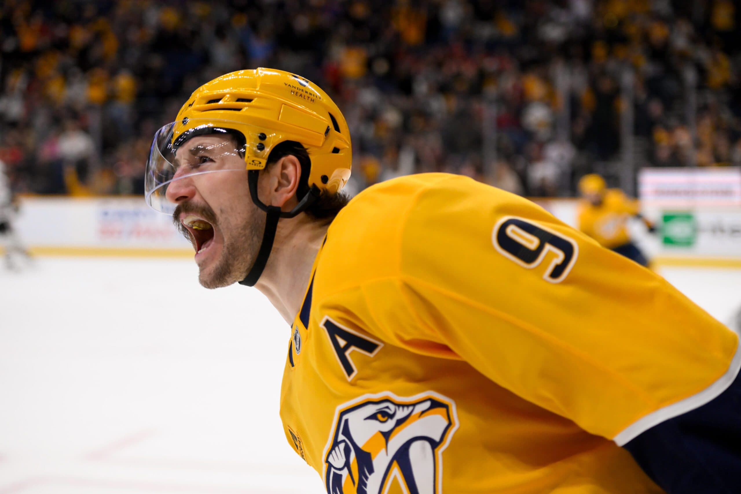 Nashville Predators left winger Filip Forsberg