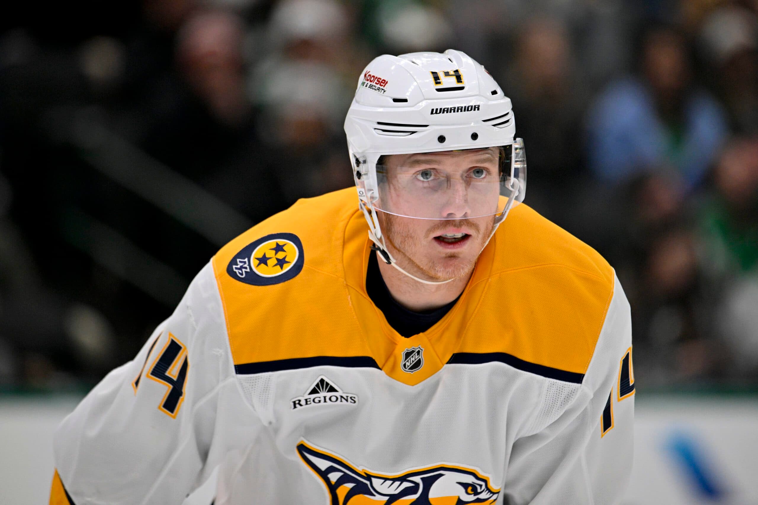 Predators’ Gustav Nyquist held out of Saturday’s game vs. Islanders for potential trade