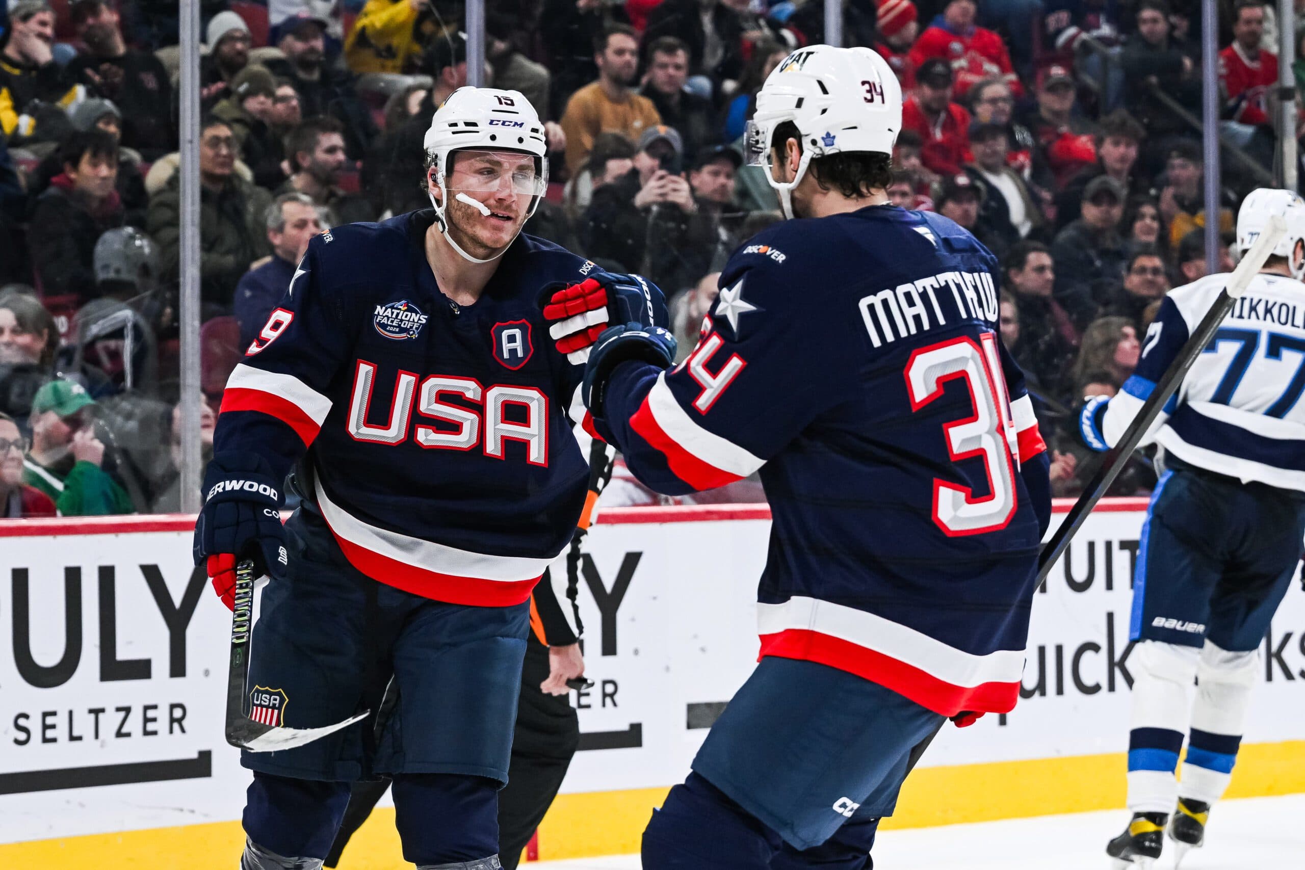 USA’s Auston Matthews, Tkachuk brothers expected back for 4 Nations final