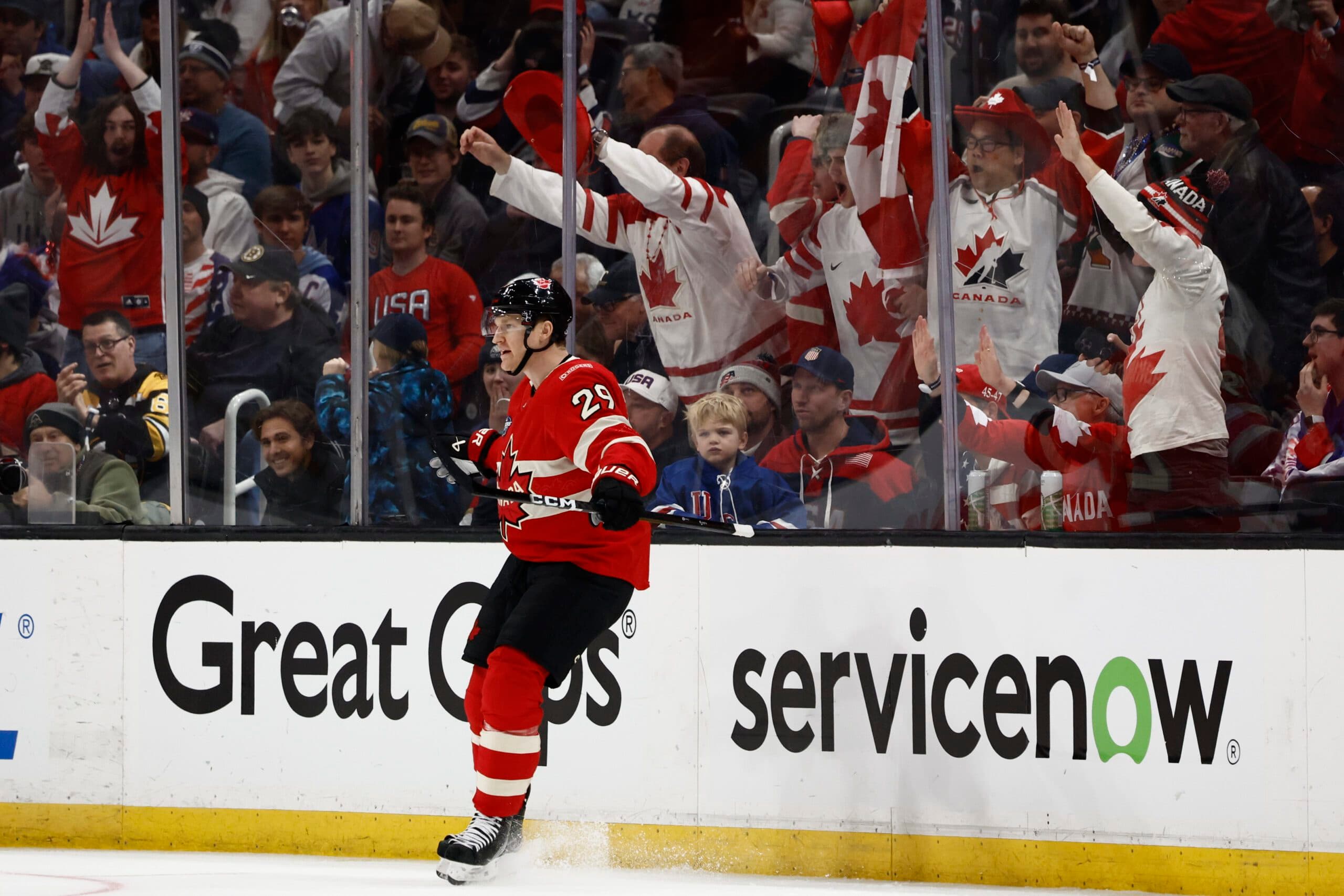 Canada’s Nathan MacKinnon wins 4 Nations Face-Off MVP