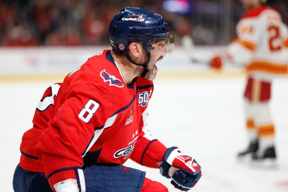 The stretch run is on for Alex Ovechkin to break all-time goal-scoring record