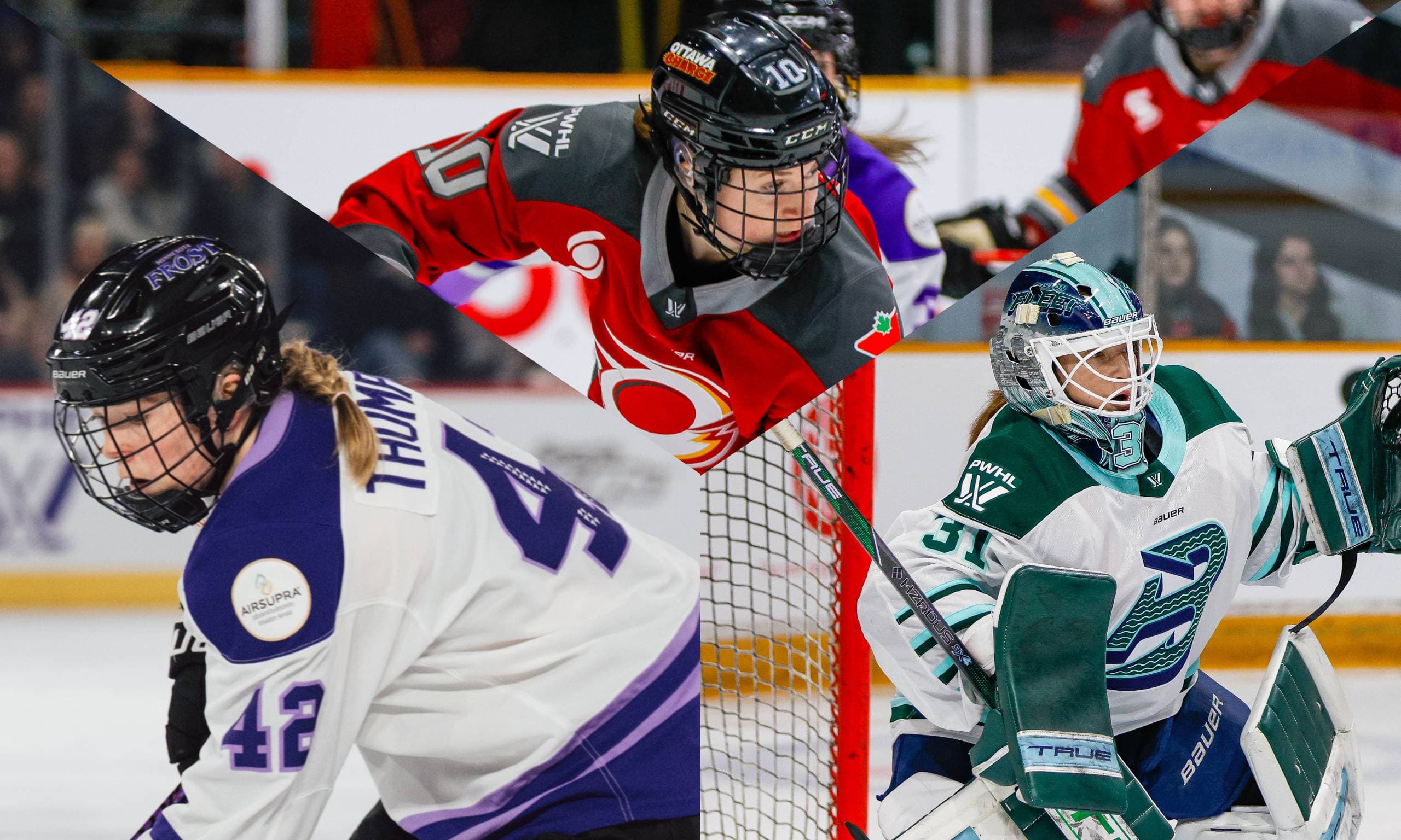 PWHL Players of the Week: Vasko, Thompson, Frankel stand out during short week