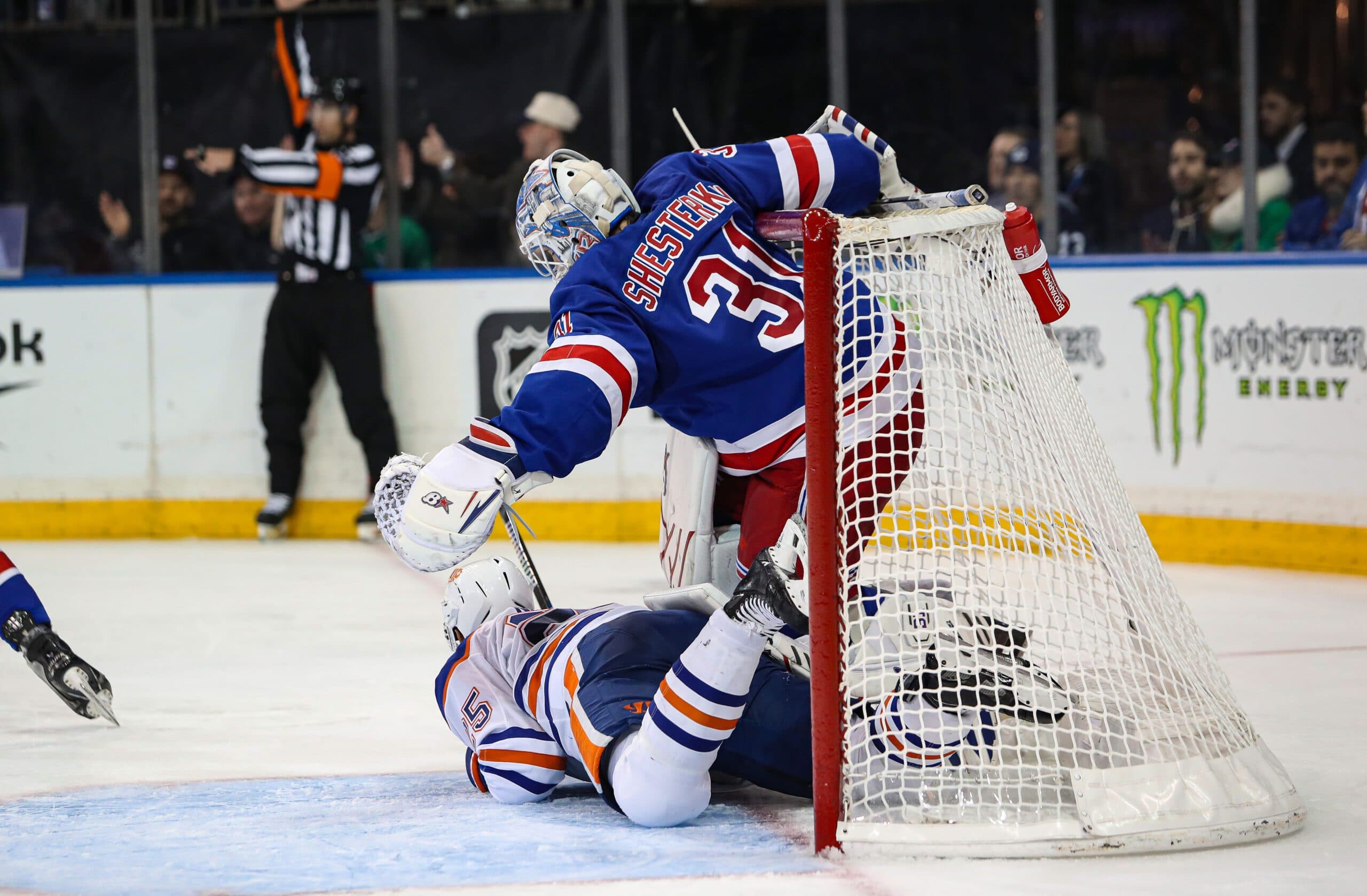 Igor Shesterkin and Darnell Nurse