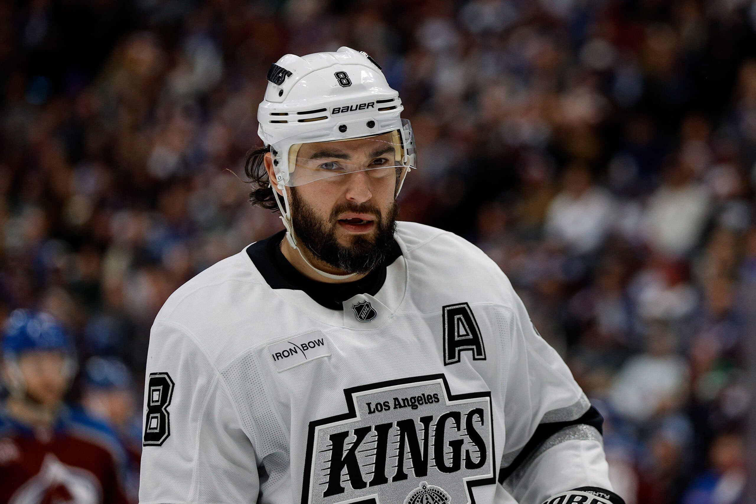 Kings’ Drew Doughty leaves game against Senators in walking boot