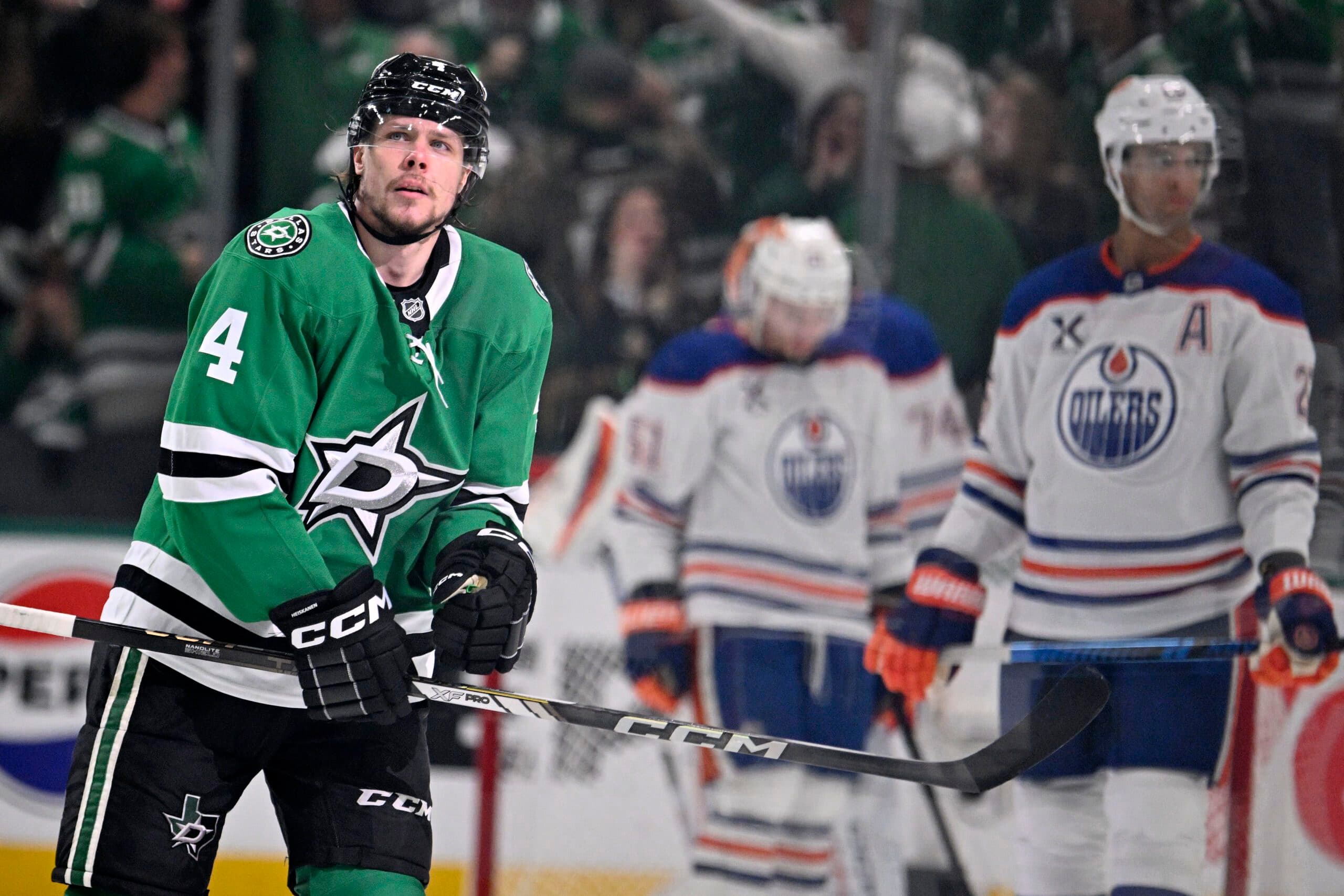 Stars took full advantage of Oilers’ third-period collapse in Game 1
