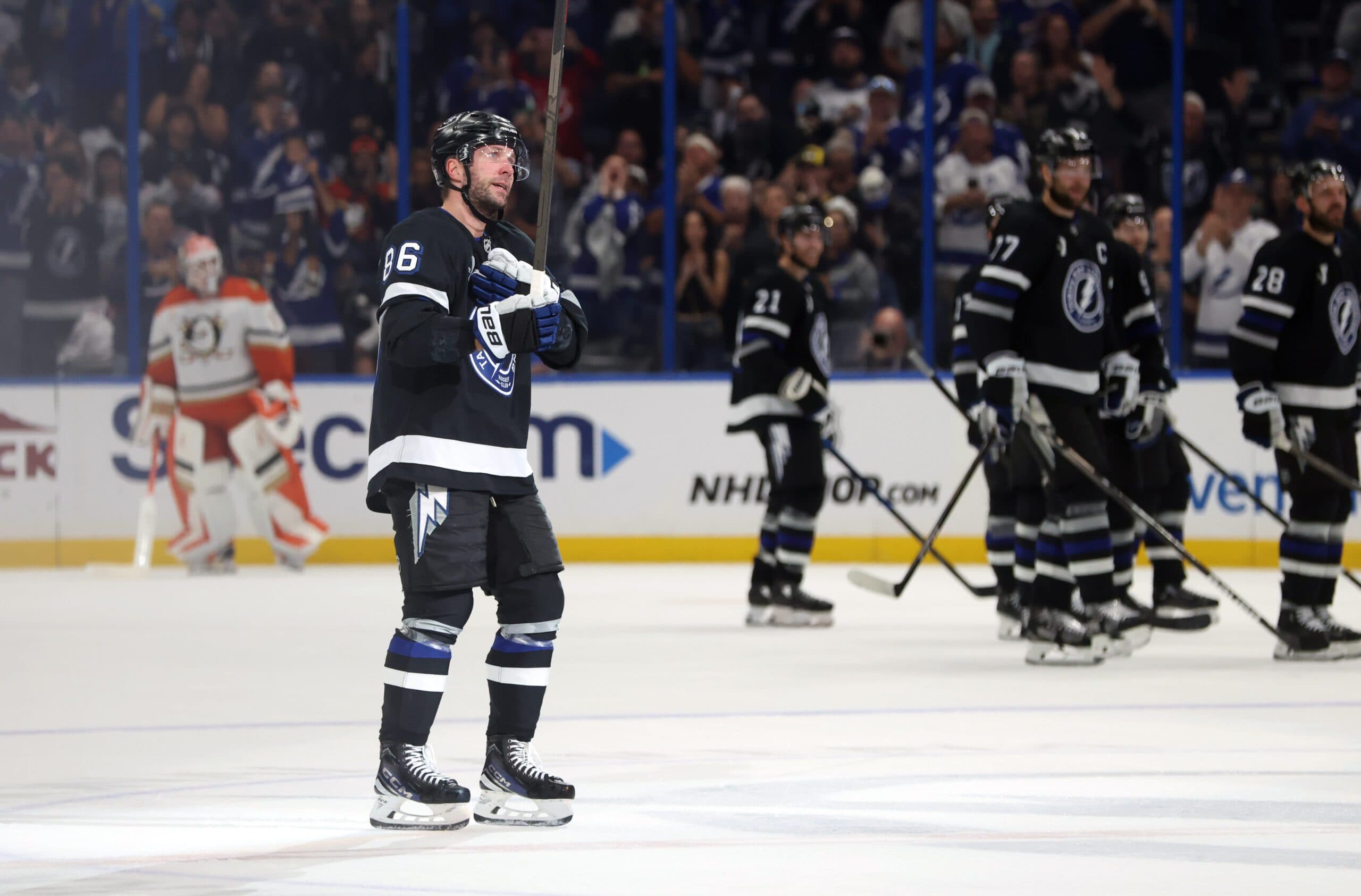Lightning winger Nikita Kucherov records 1,000th NHL point