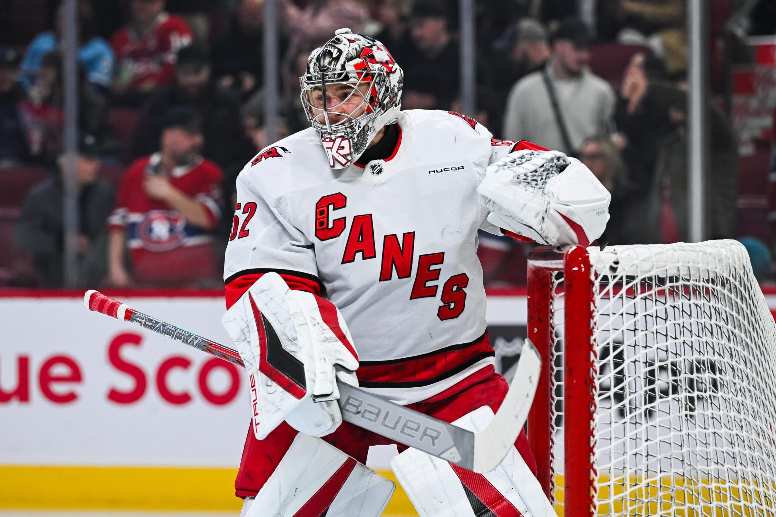 Hurricanes’ Pyotr Kochetkov out at least a week with lower-body injury
