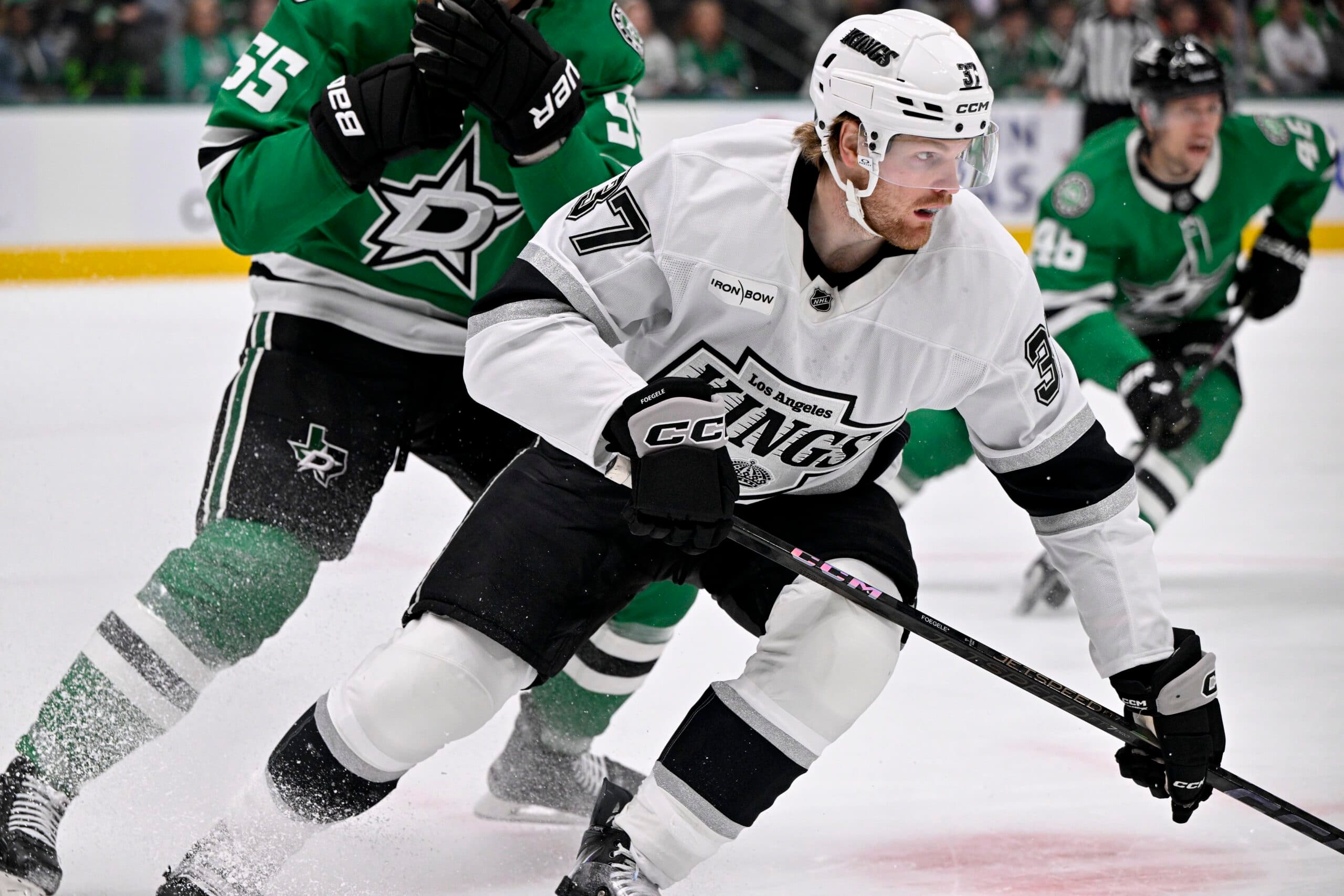 Kings’ Warren Foegele to ‘miss some time’ with upper-body injury