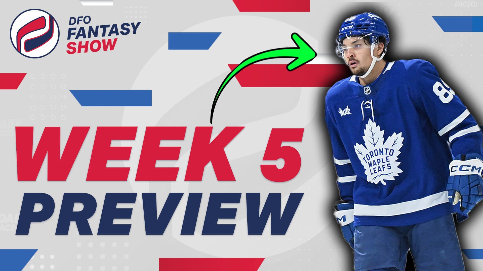 DFO Fantasy Show – Fantasy Hockey Week 5 Preview: Strength of Schedule & Streaming Targets