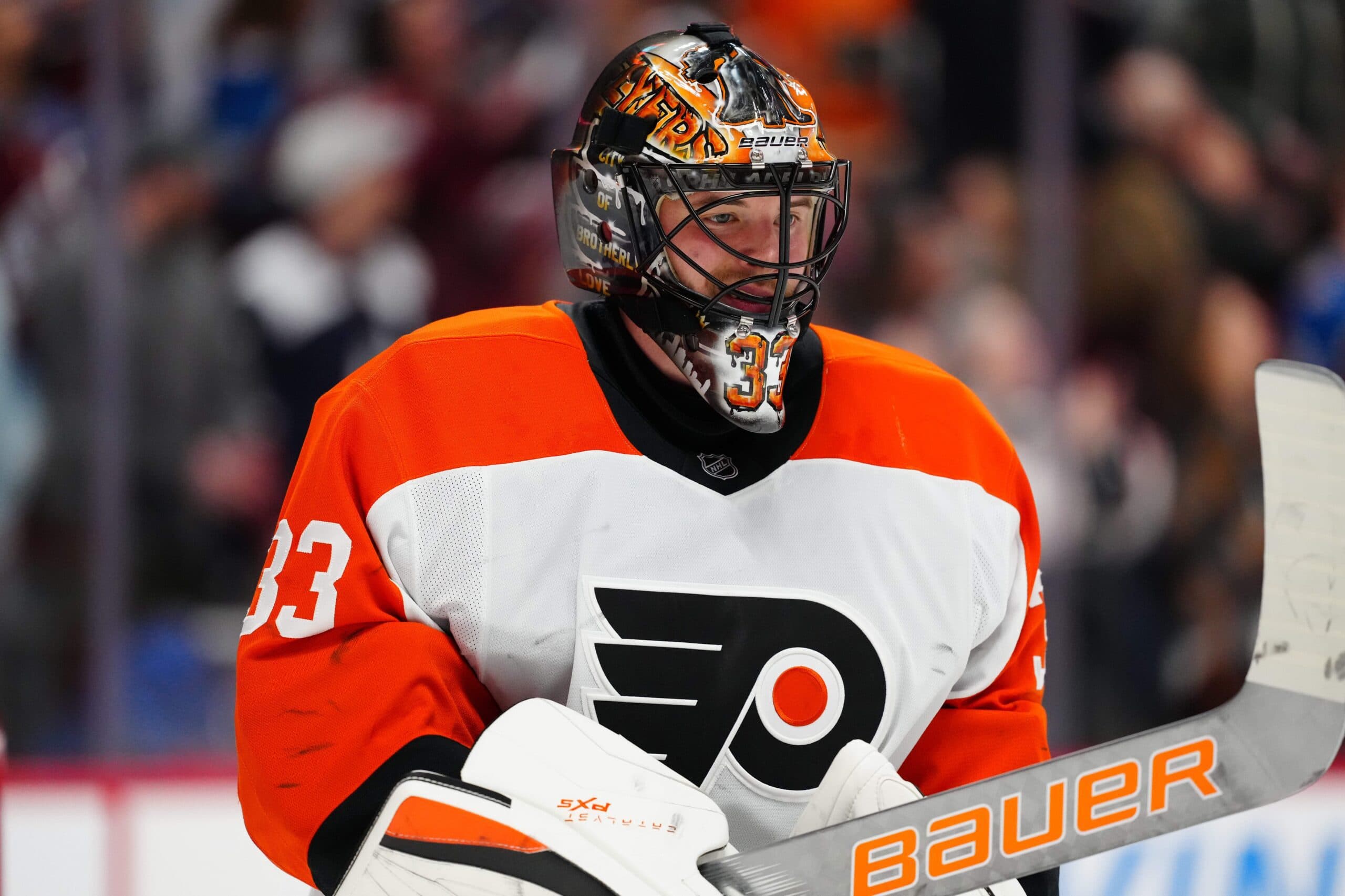 Flyers’ Samuel Ersson honored to represent Sweden at 4 Nations Face-Off